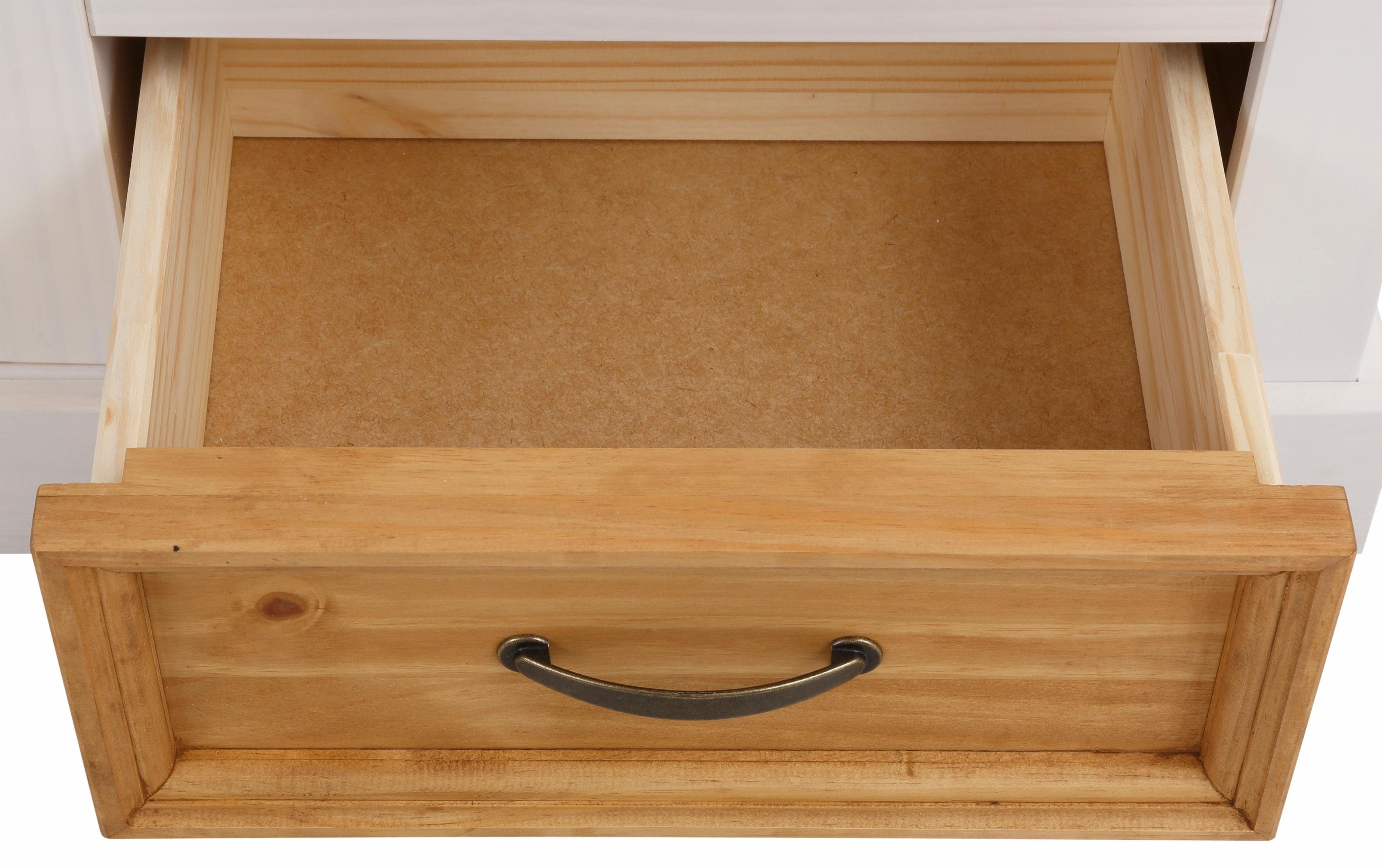 Home affaire Highboard Selma Vitrine, breedte 100 cm