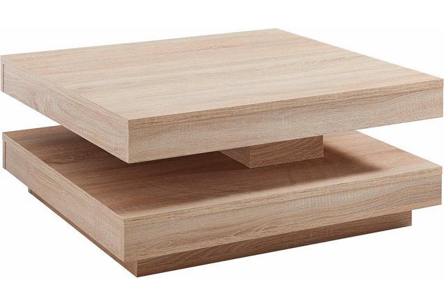 Salontafel met draaibaar blad Salontafel met draaibaar blad