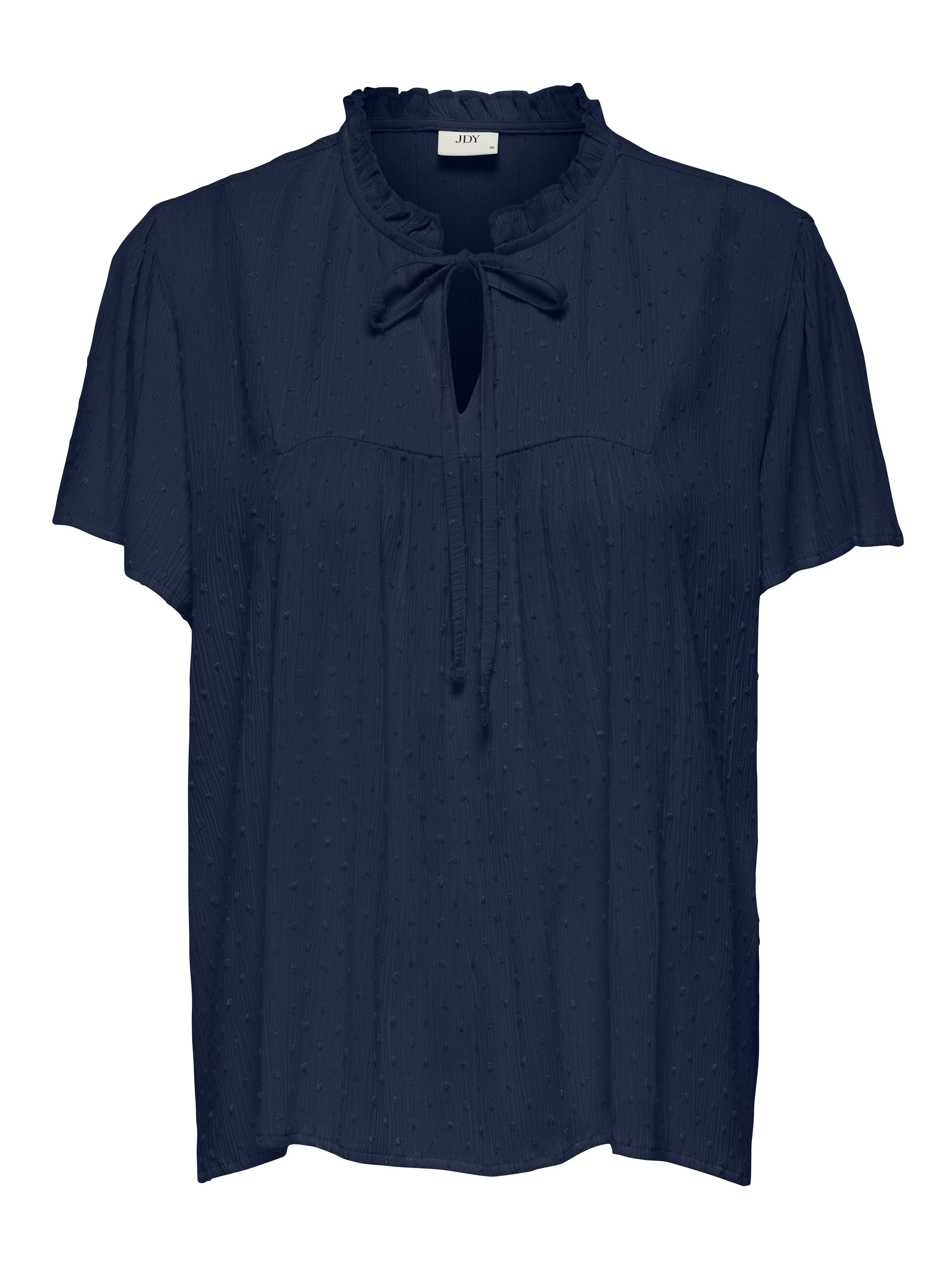 JDY Blouse met korte mouwen JDYLIMA LIFE S/S TOP WVN NOOS