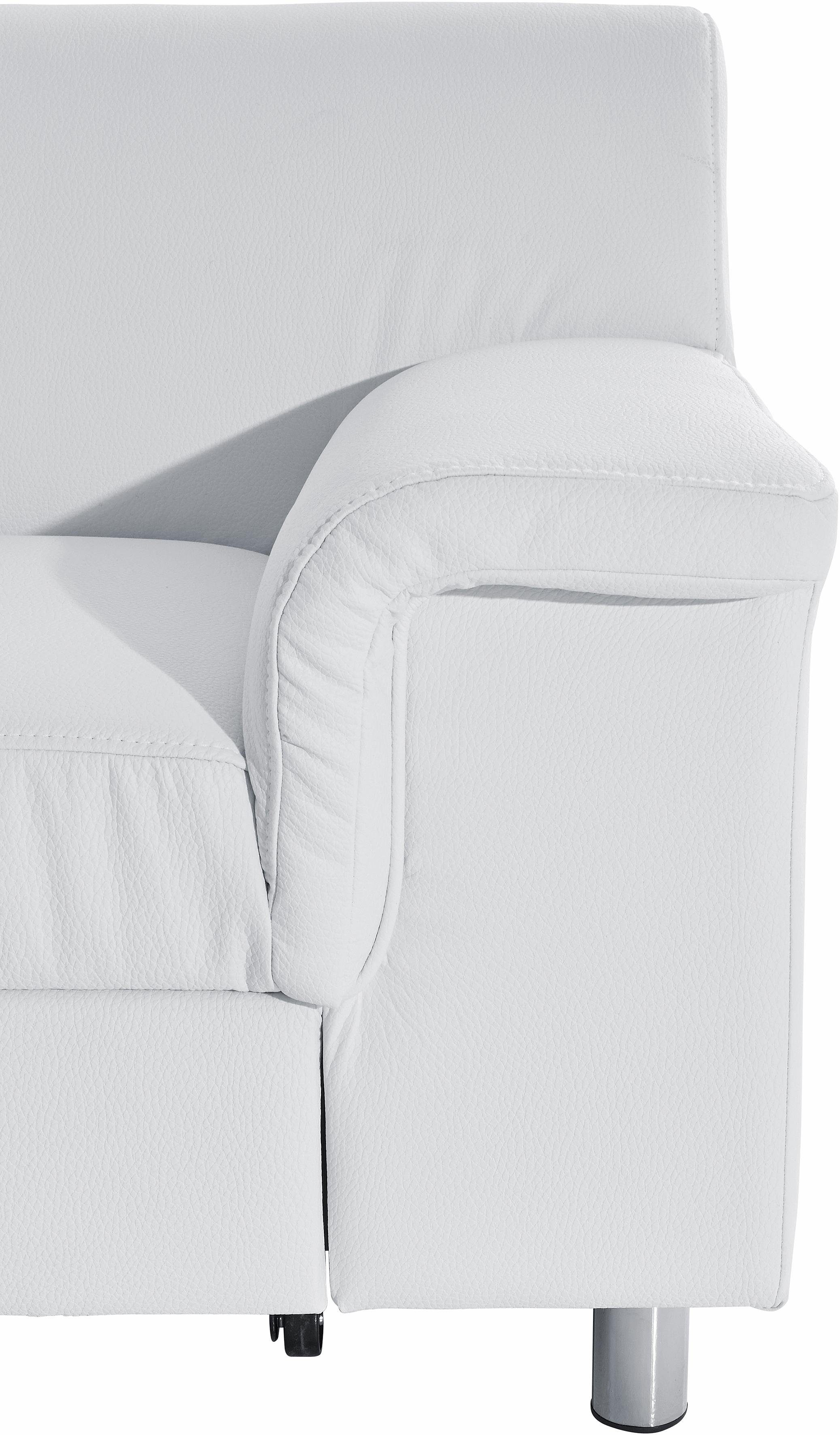 INOSIGN Hoekbank Jamie, modern en elegant, voethoogte 9cm, L-vorm