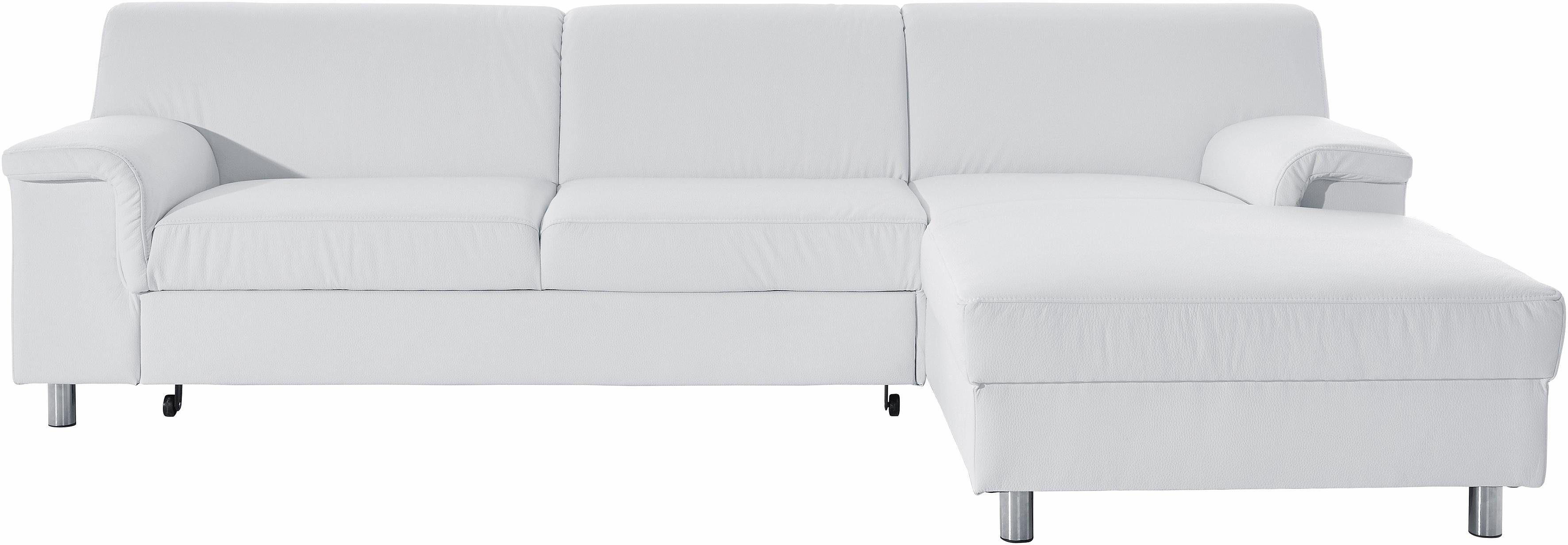 INOSIGN Hoekbank Jamie, modern en elegant, voethoogte 9cm, L-vorm