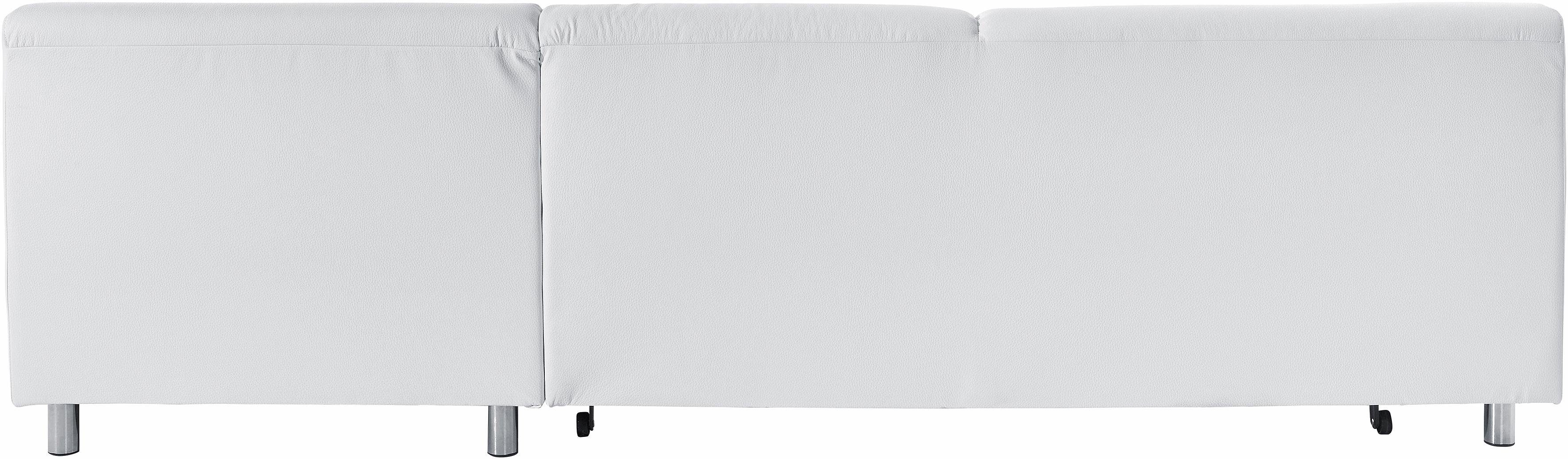 INOSIGN Hoekbank Jamie, modern en elegant, voethoogte 9cm, L-vorm