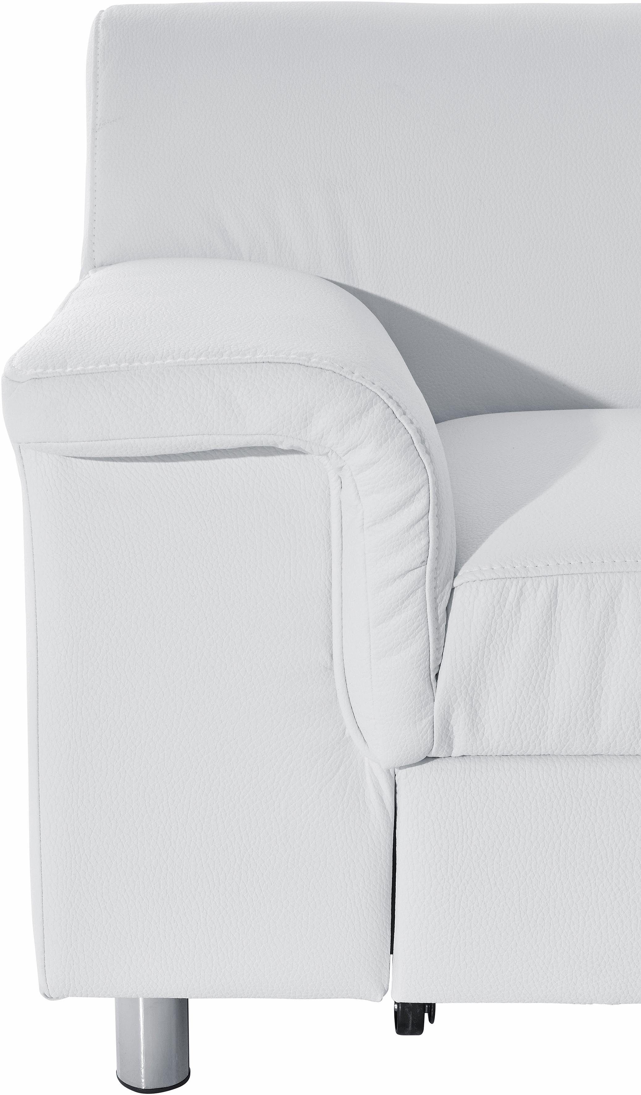 INOSIGN Hoekbank Jamie, modern en elegant, voethoogte 9cm, L-vorm
