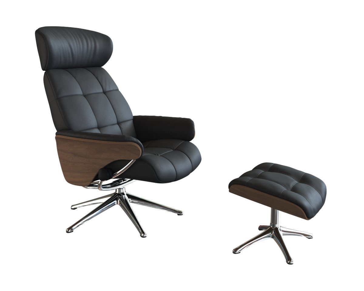 FLEXLUX Relaxfauteuil Skagen functionele stoel, gestoffeerde stoel, armleuning, TV-fauteuil