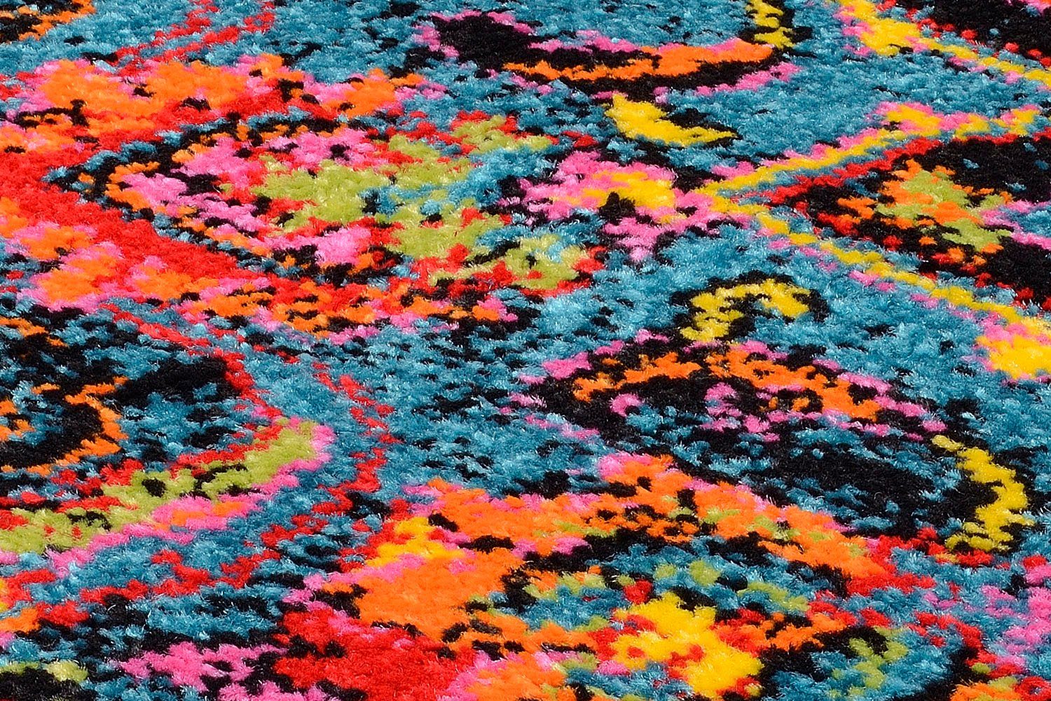 OCI DIE TEPPICHMARKE Vloerkleed HAPPINESS ORI Woonkamer, contrastrijk design
