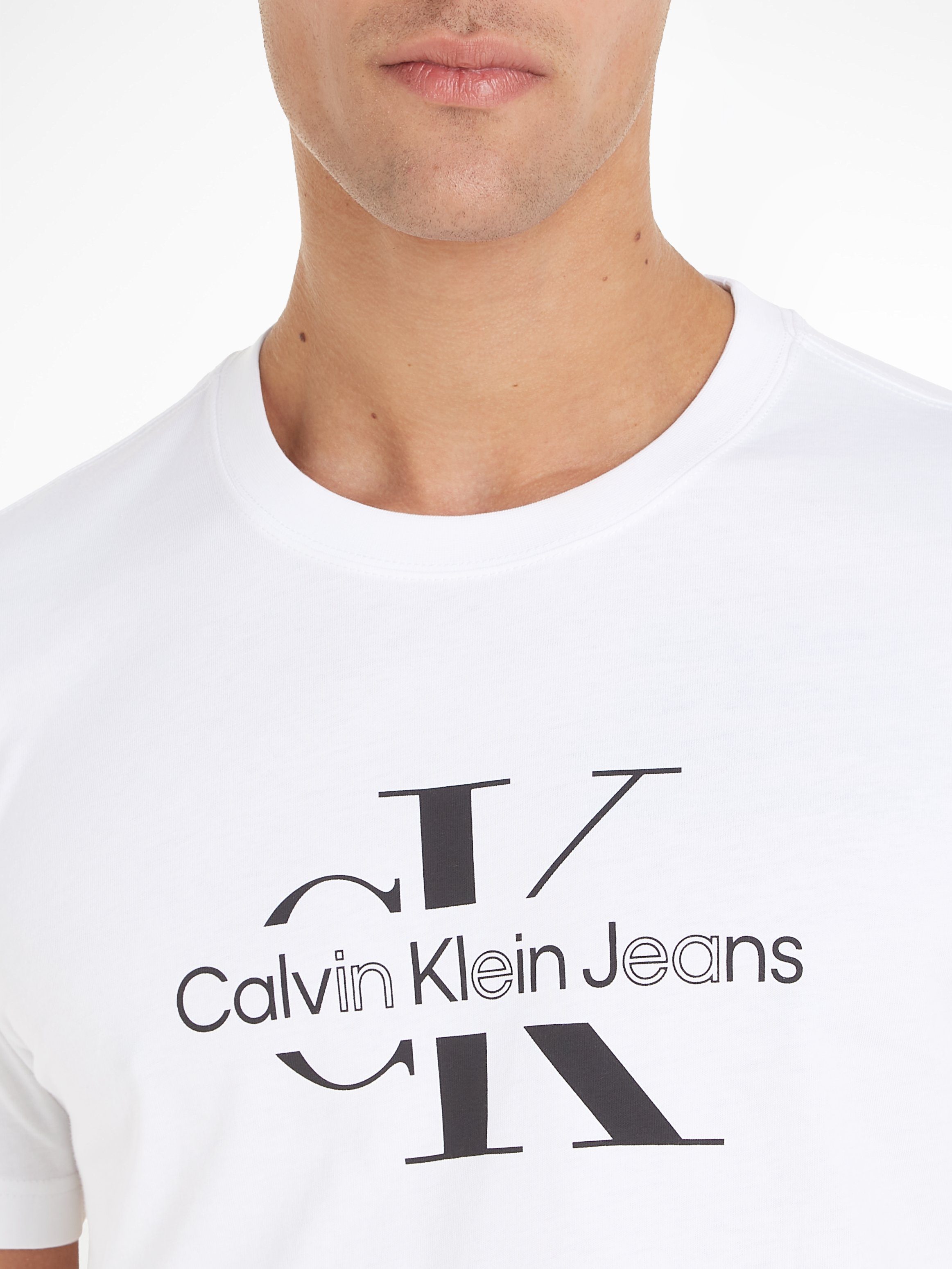 Calvin Klein T-shirt DISRUPTED OUTLINE MONOLOGO TEE