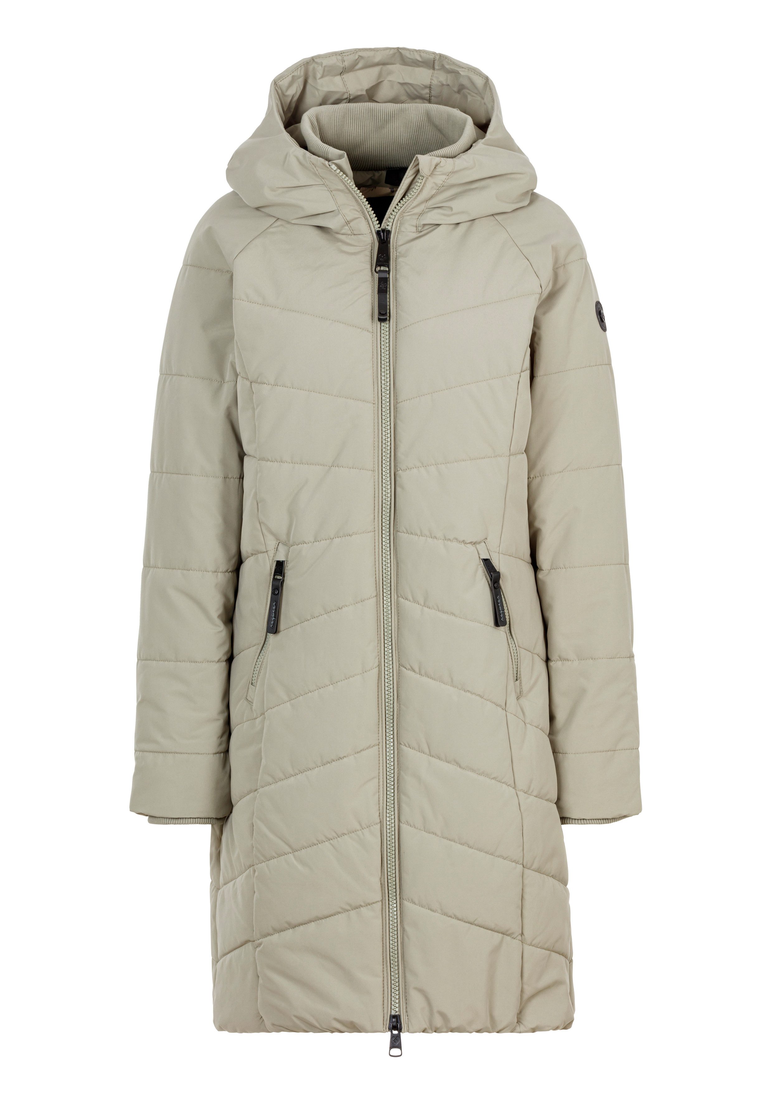 Ragwear Gewatteerde jas DIZZIE COAT waterafstotende quiltmantel voor de overgang en winter
