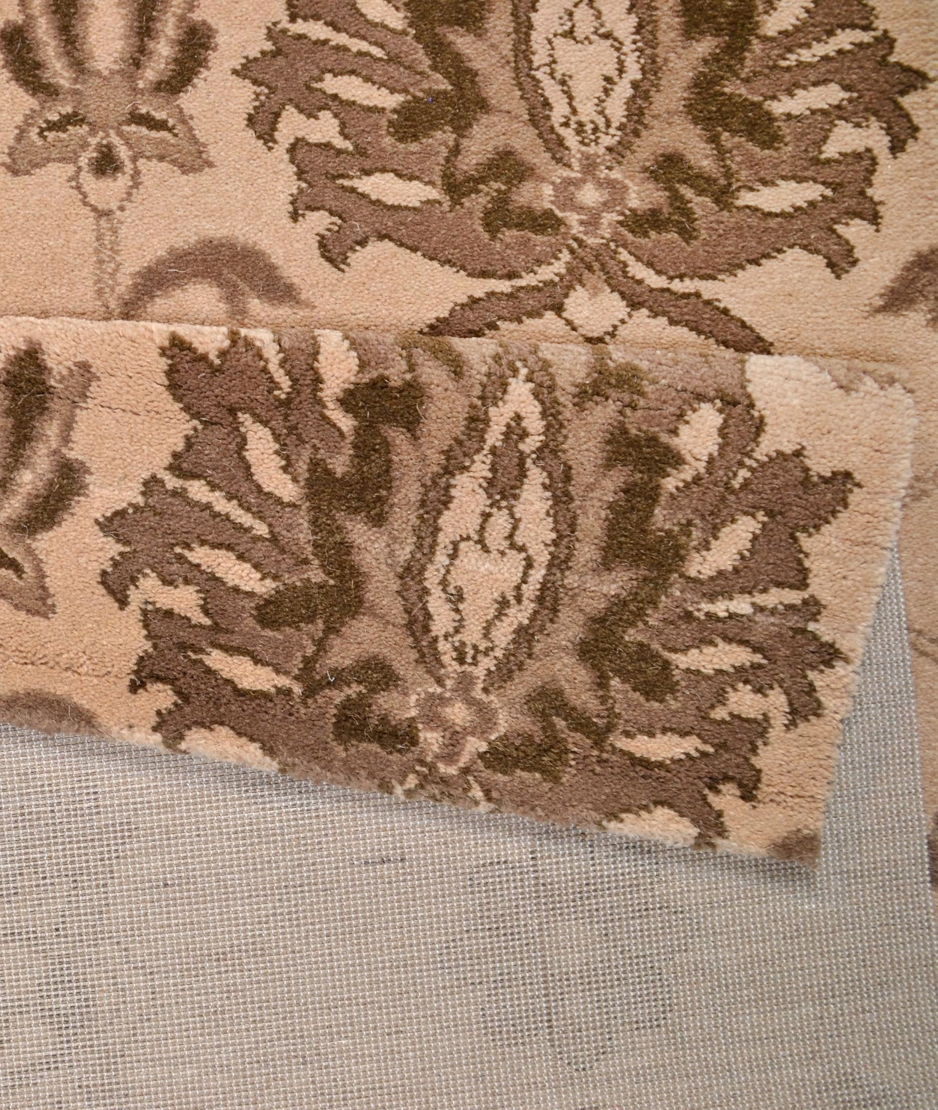 THEKO Vloerkleed Timeless 1 Kortpolig, bloemdesign, 80% scheerwol, woonkamer