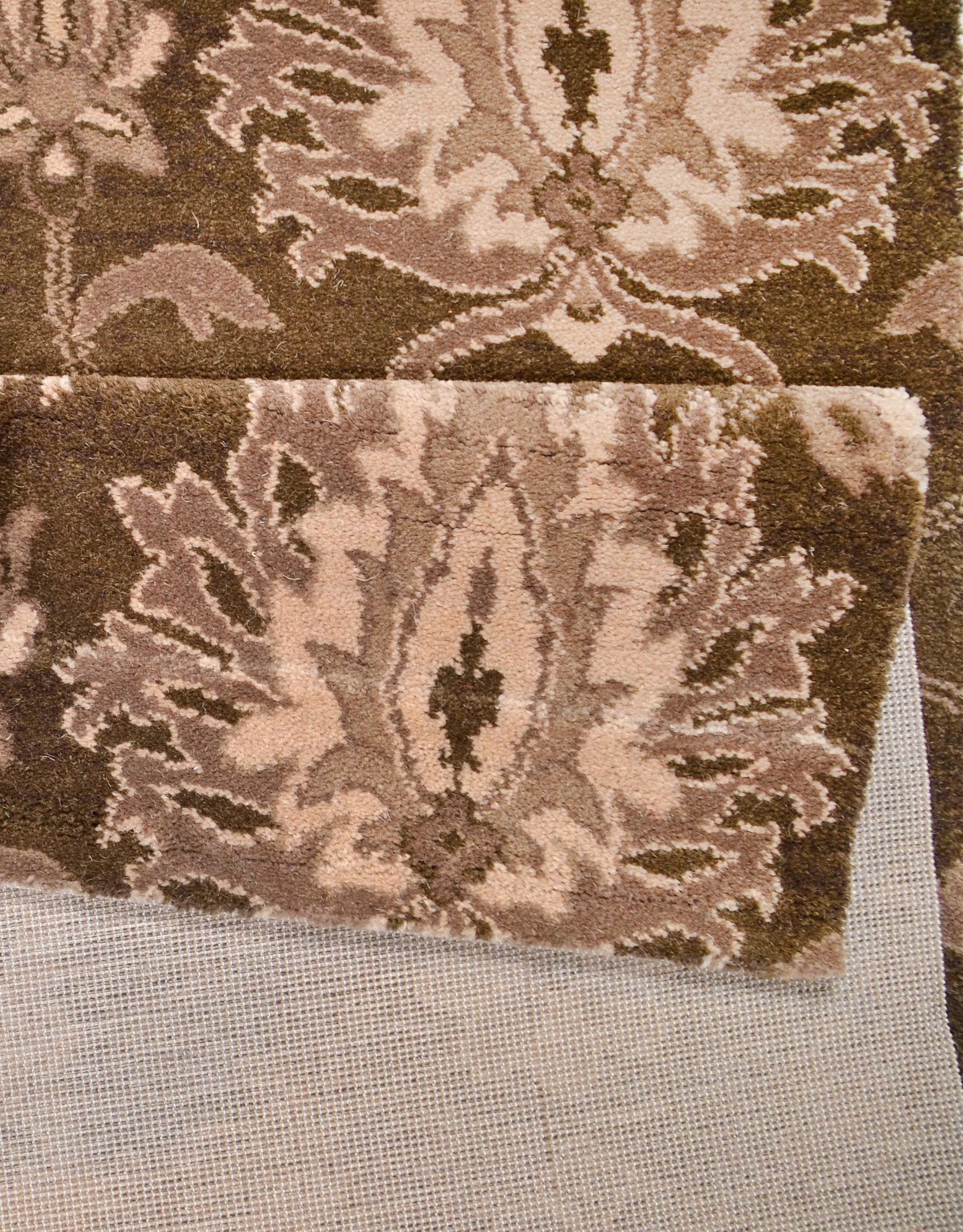 THEKO Vloerkleed Timeless 1 Kortpolig, bloemdesign, 80% scheerwol, woonkamer