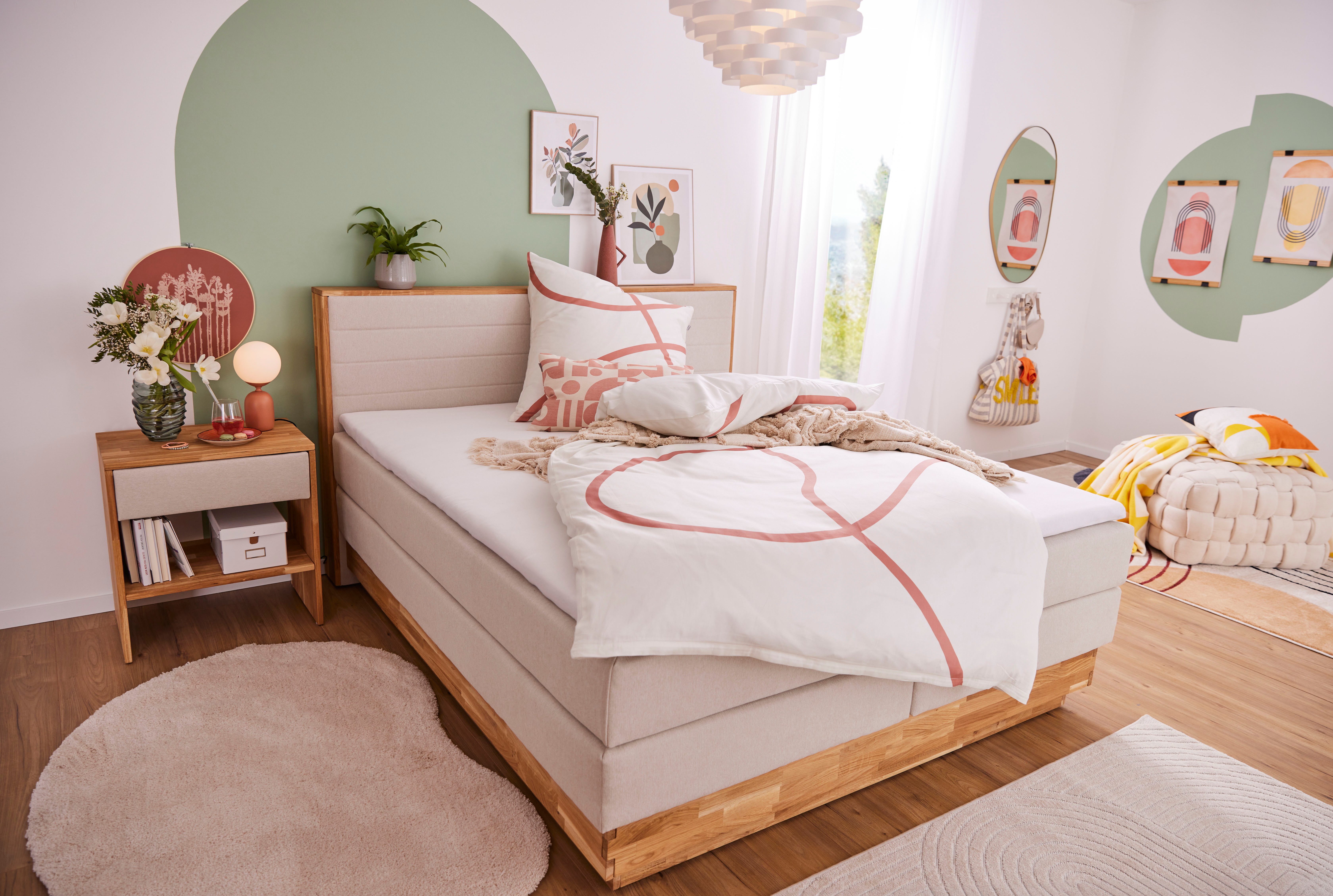 LeGer Home by Lena Gercke Hoogpolig vloerkleed Halrum, effen, bijzondere vorm, modern organische vorm, boonvorm, knuffelig, woonkamer, slaapkamer