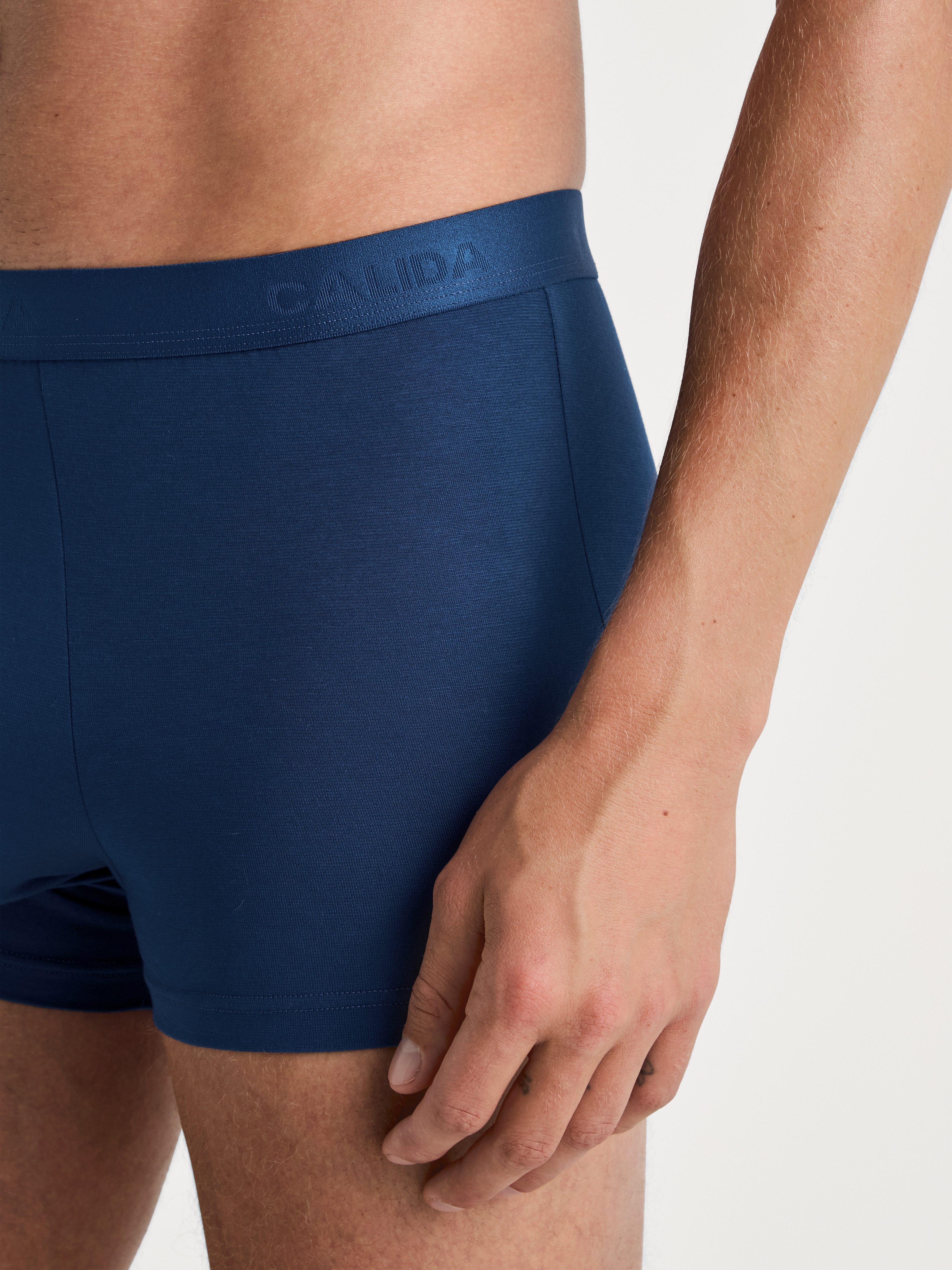 CALIDA Boxershort Evolution met logo-tekst en softband