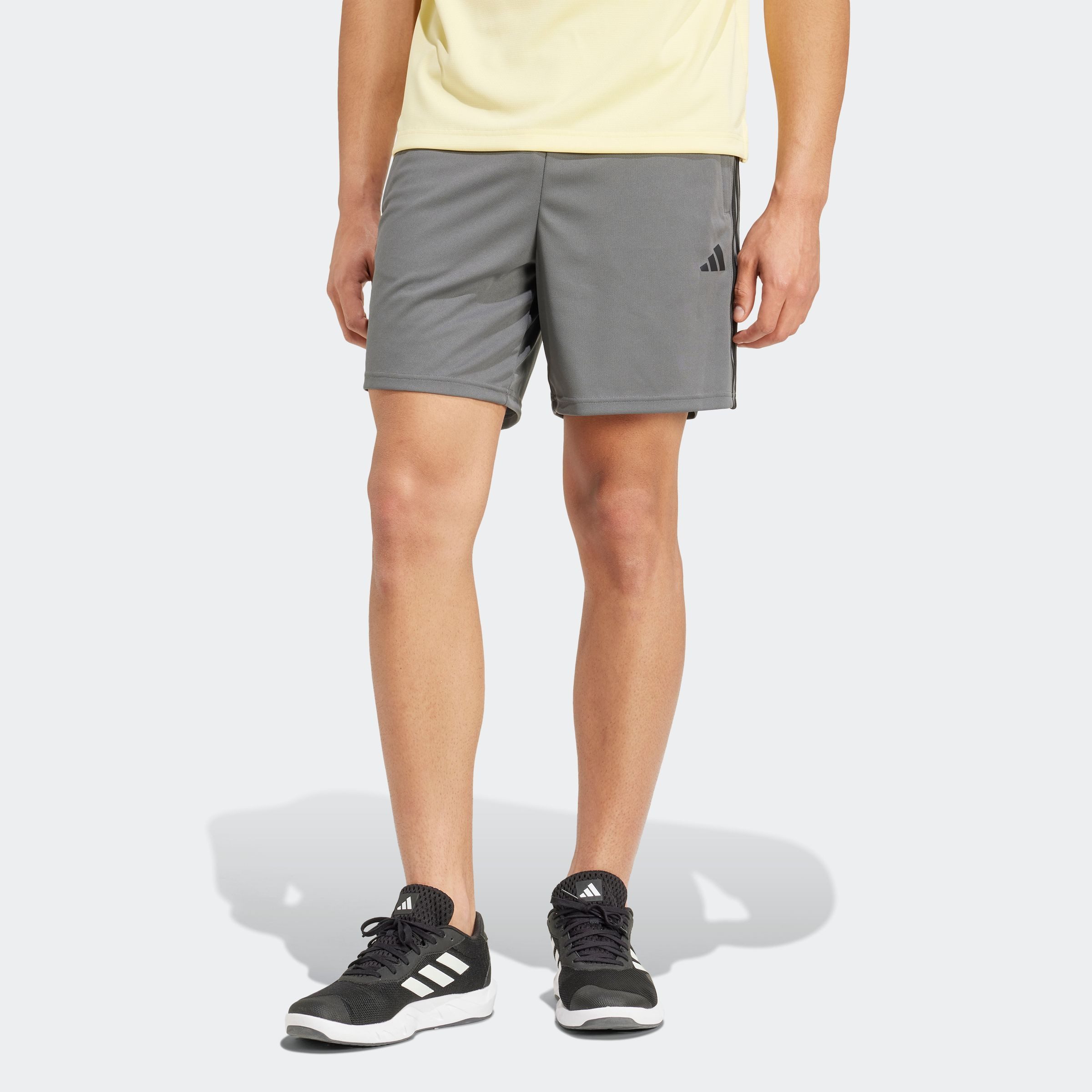 adidas Performance Short TRAIN ESSENTIALS PIQUÉ 3STREPEN TRAININGSSHORT (1-delig)