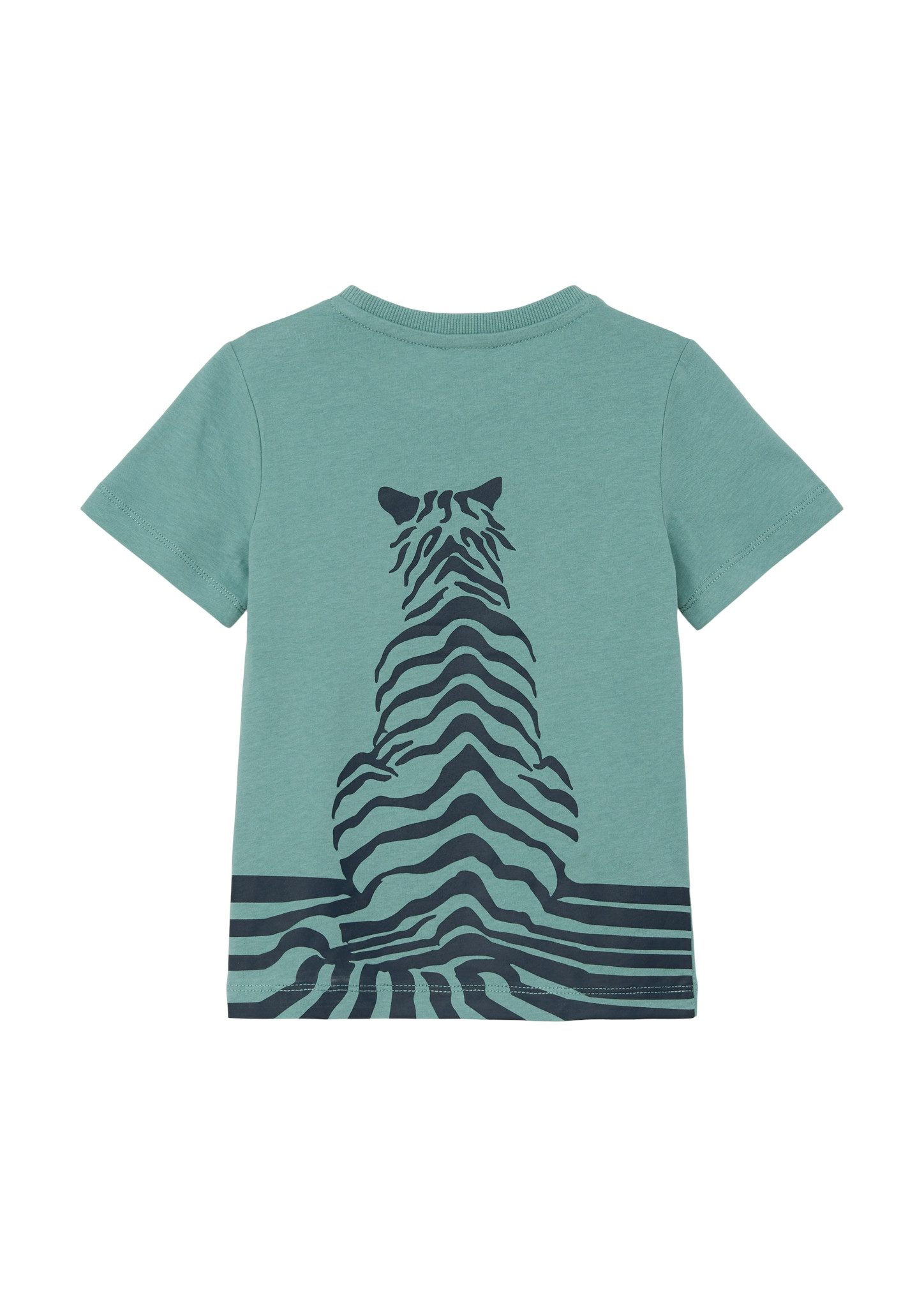 s.Oliver RED LABEL Junior Shirt met ronde hals met print op de achterkant