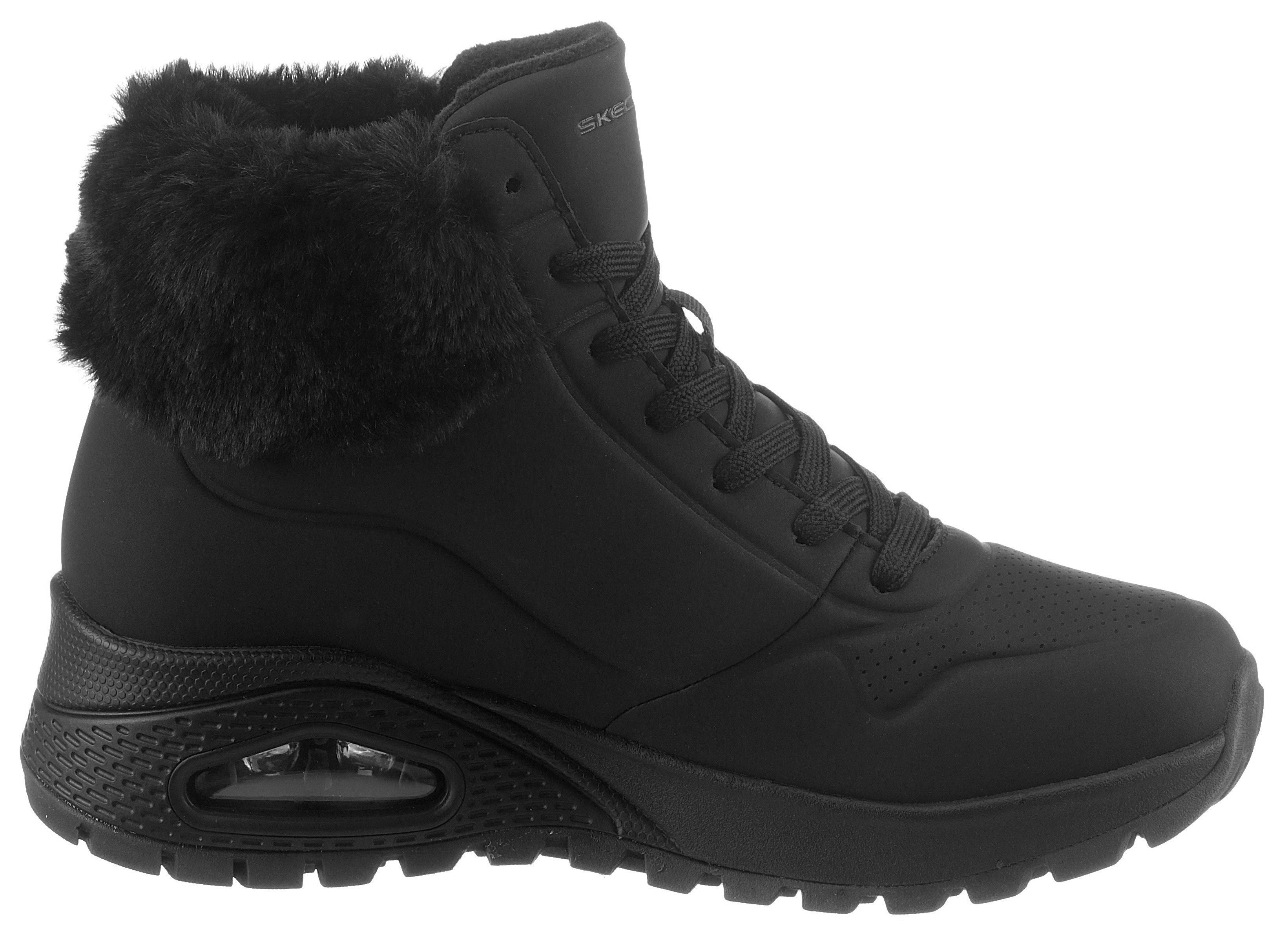 Skechers Veterschoenen UNO RUGGED - FALL AIR Winterlaarzen met Air-Cooled Memory Foam® comfort binnenzool
