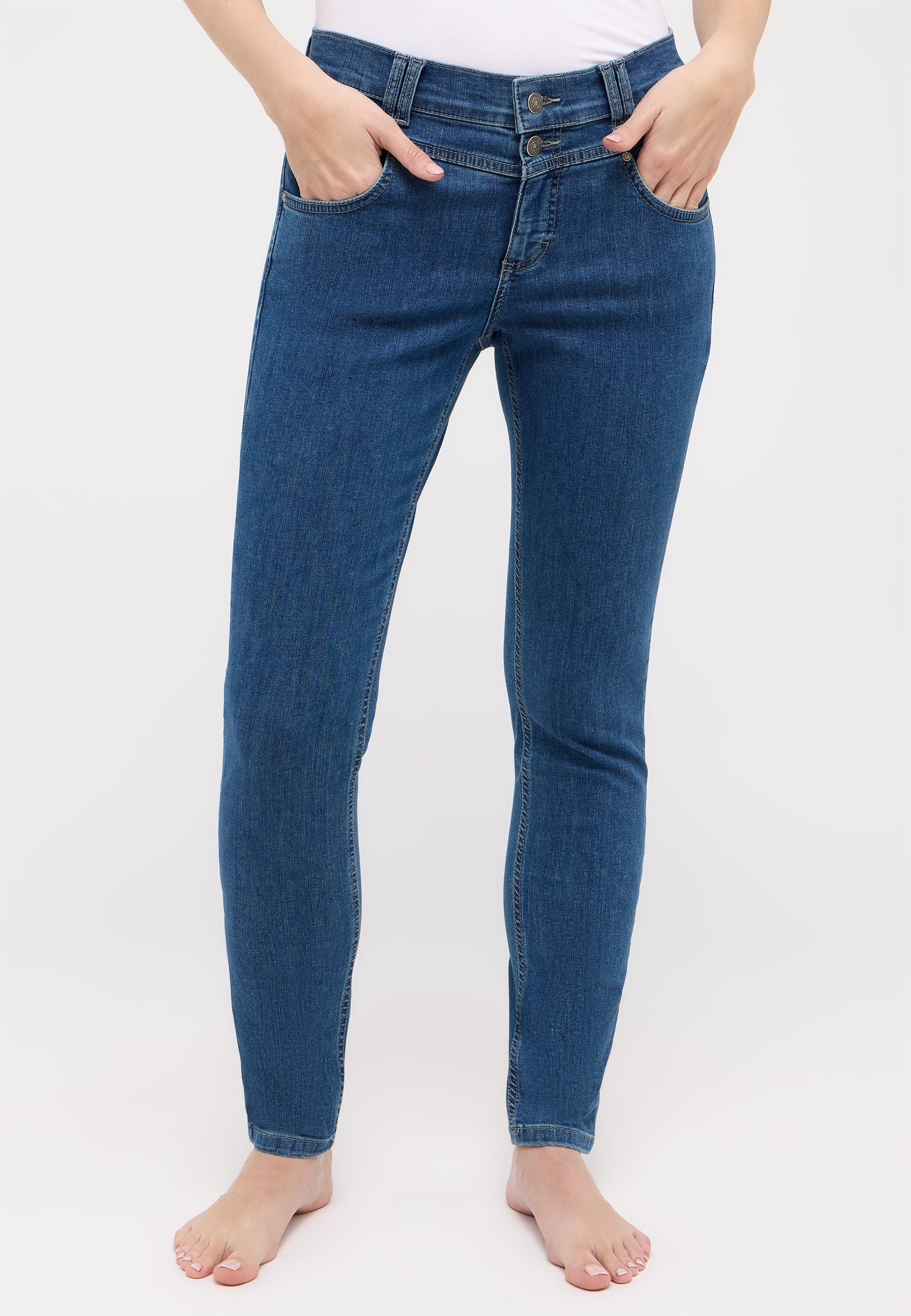 ANGELS Slim fit jeans SKINNY BUTTON
