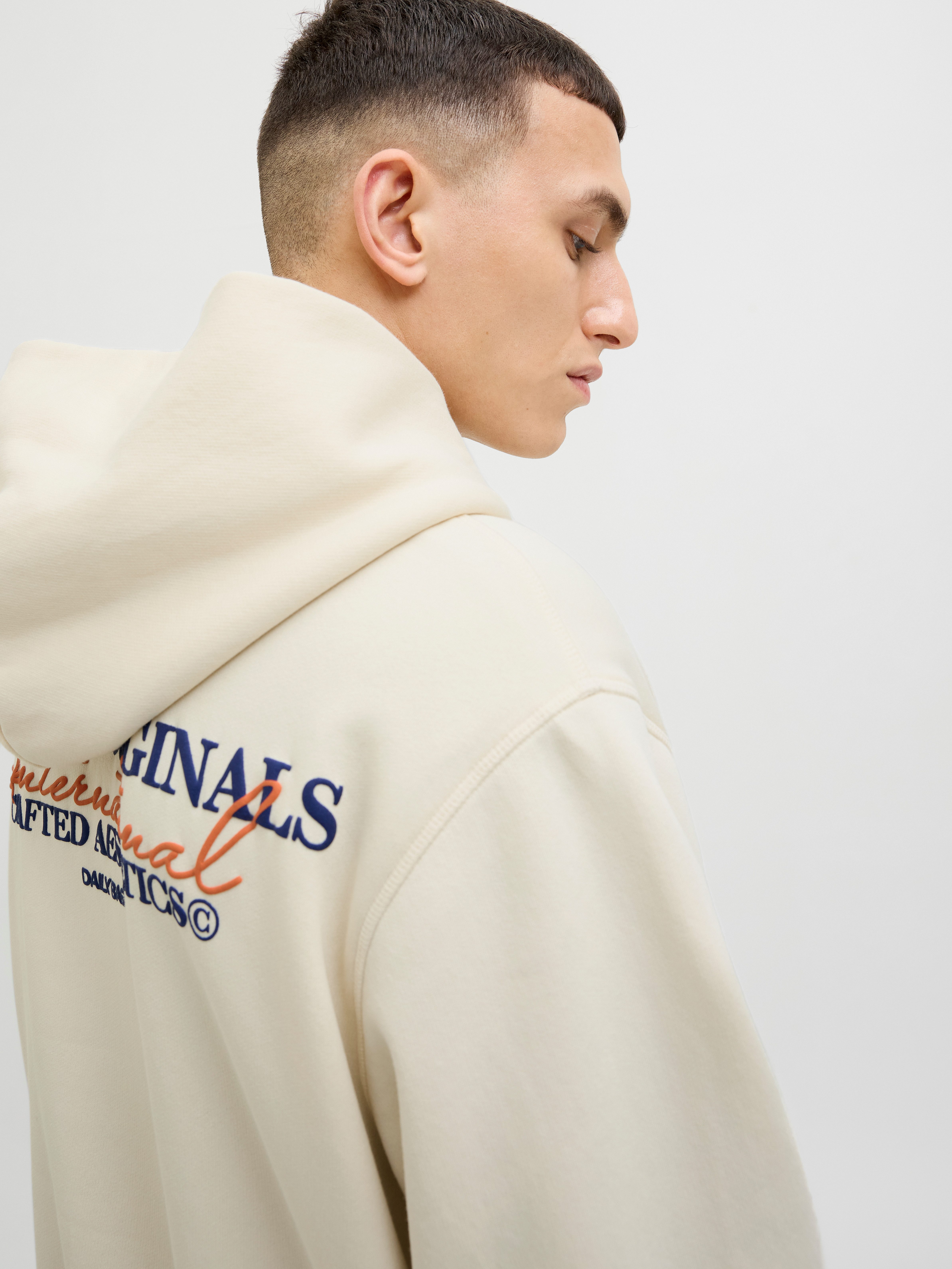 Jack & Jones Hoodie JORISLINGTON BACK SWEAT HOOD SN