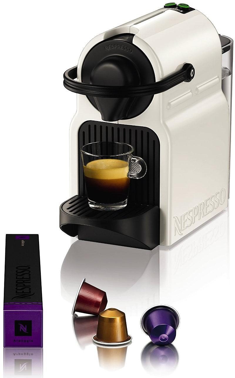 Nespresso Koffiecapsulemachine Inissia XN1001, korte opwarmtijd, koffiehoeveelheid instelbaar, snelkeuzetoets, automatische uitworp van gebruikte capsules