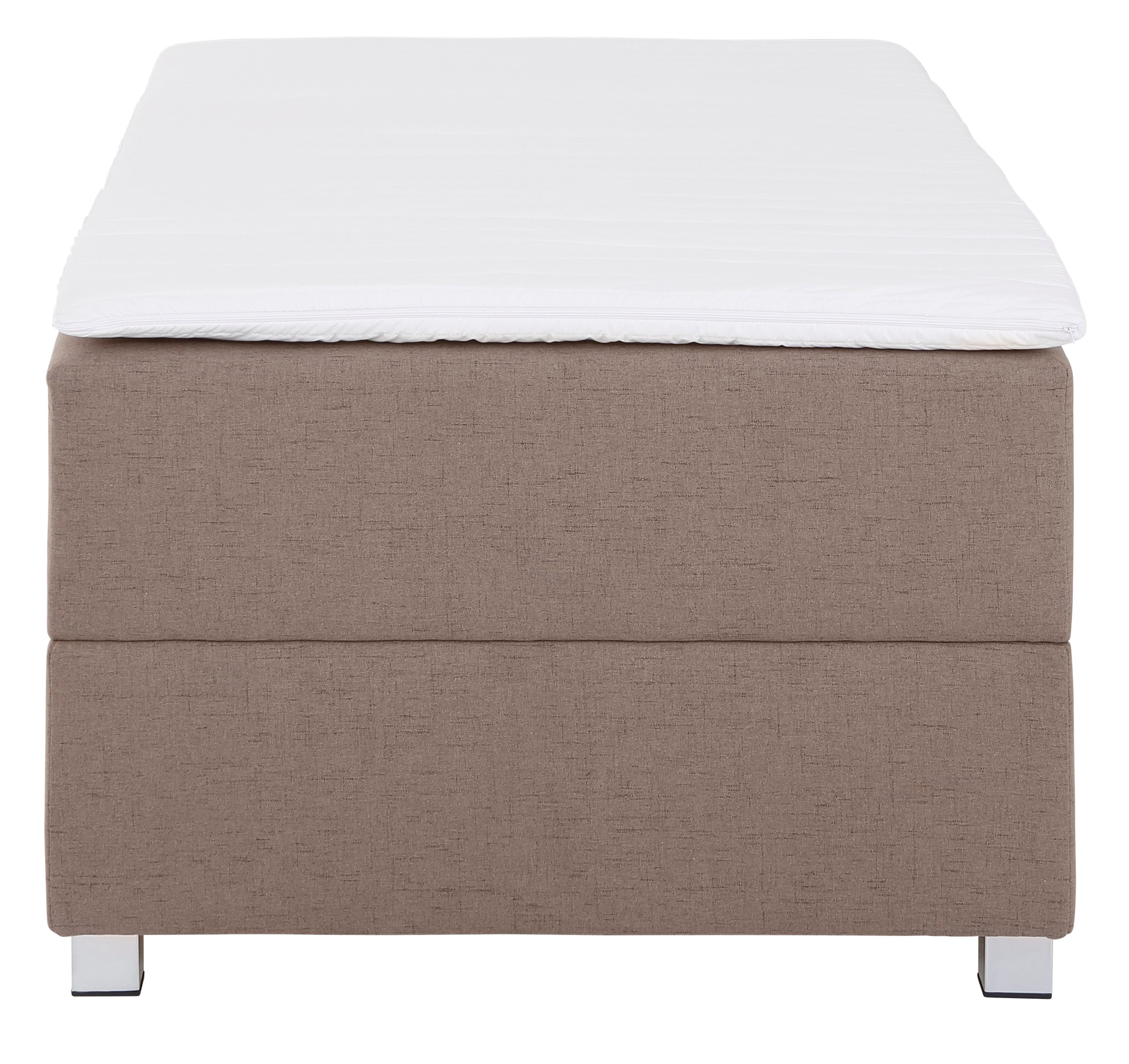 INOSIGN Boxspring Alexis zonder hoofdbord - ideaal voor ruimtes met schuine plafonds, in 4 breedten