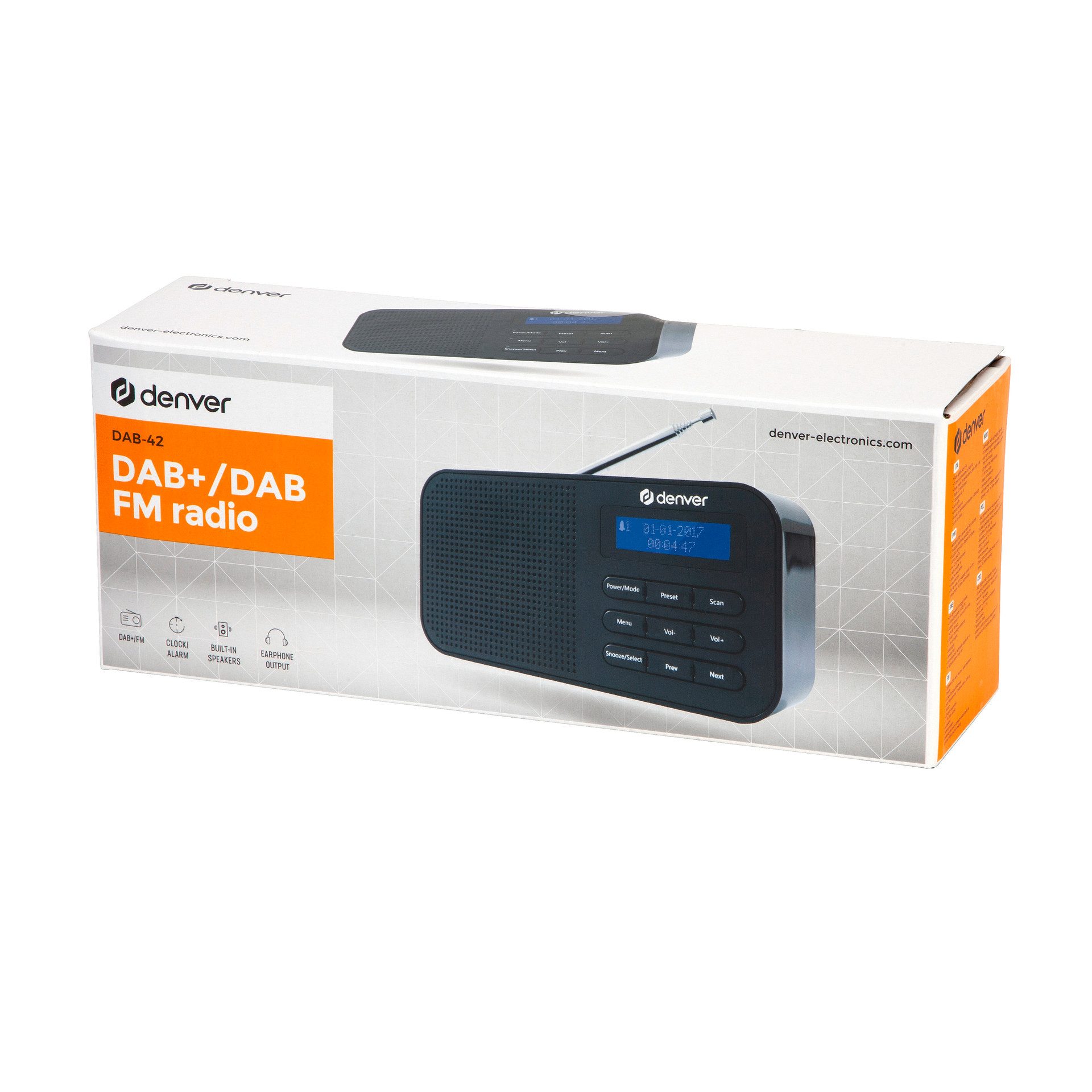 Denver Digitale radio DAB DAB-42