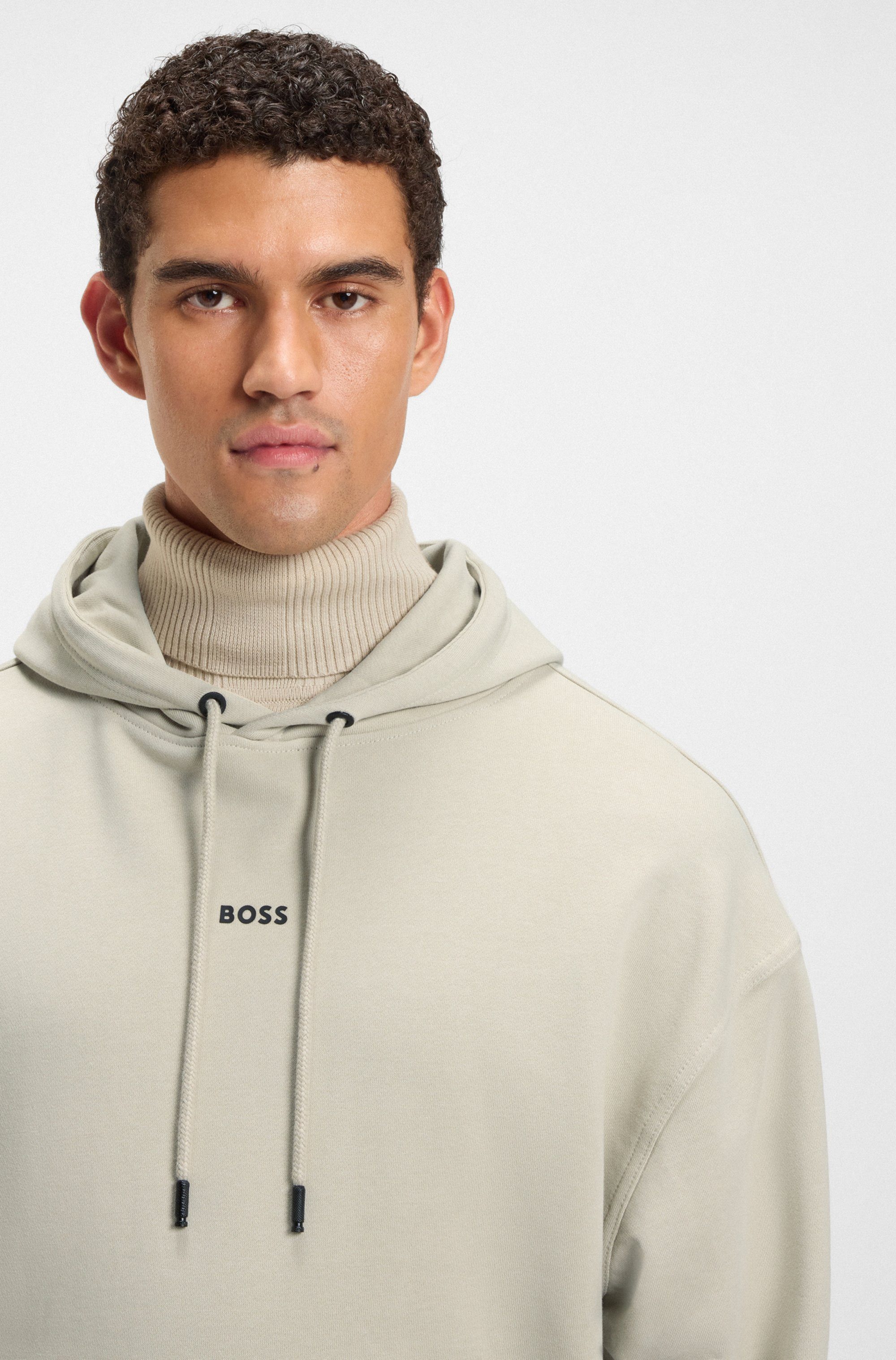 Boss Orange Hoodie WeSmallhood met kangoeroezak