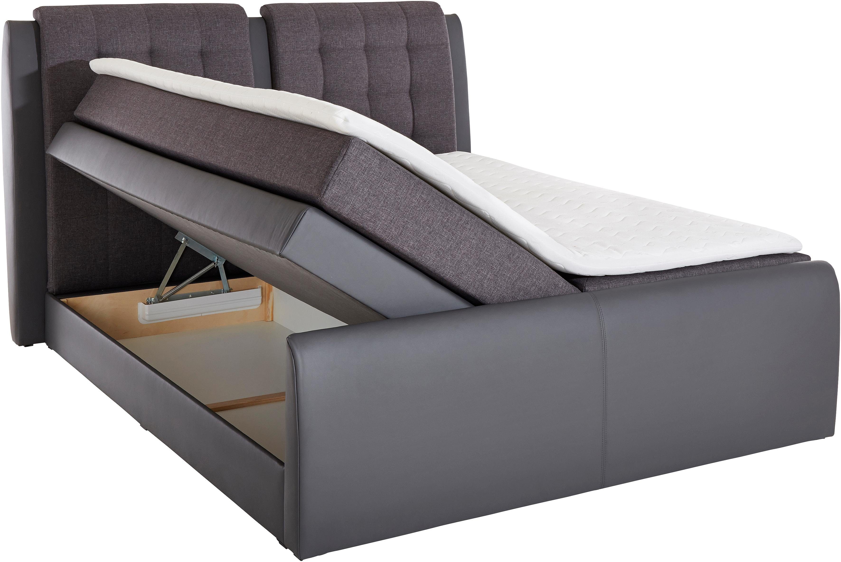 COLLECTION AB Boxspring Rubene inclusief bedkist en topper