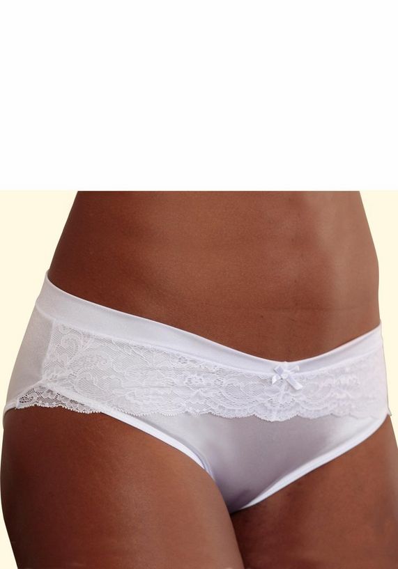 LASCANA slip met opgestikte kant LASCANA slip met opgestikte kant