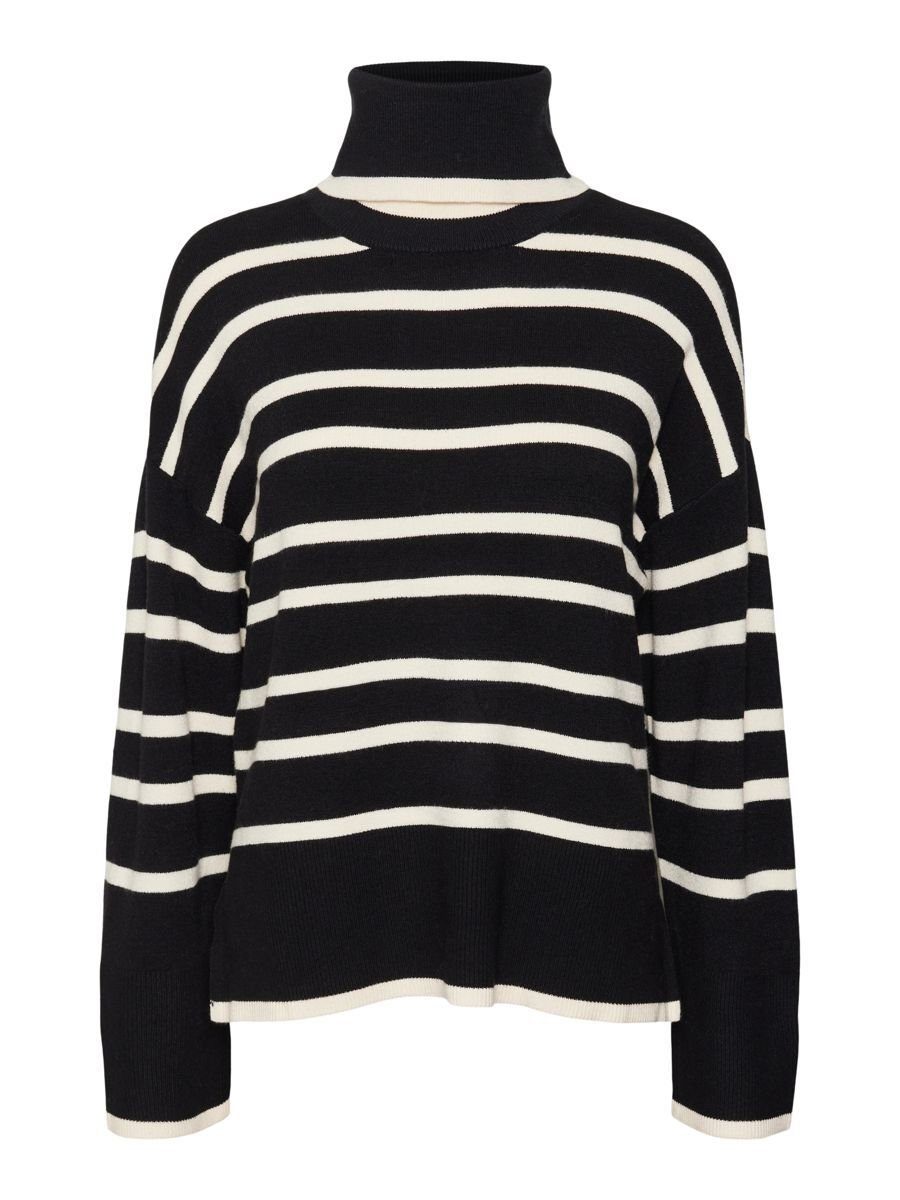 Vero Moda Curve Coltrui VMSABA LS ROLLNECK BLOUSE GA NOOS CUR