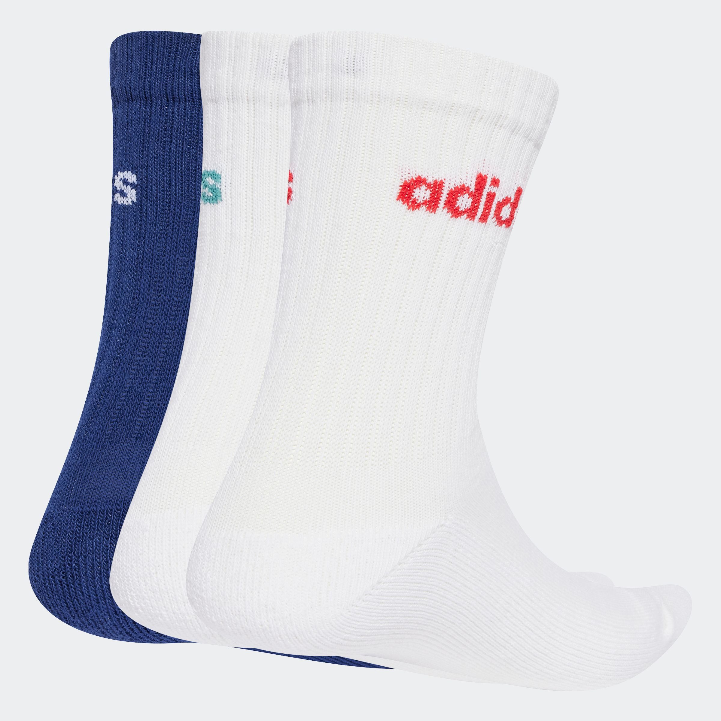adidas Performance Functionele sokken LINEAR CREW CUSHIONED SOCKS, 3 PAAR (3 paar)