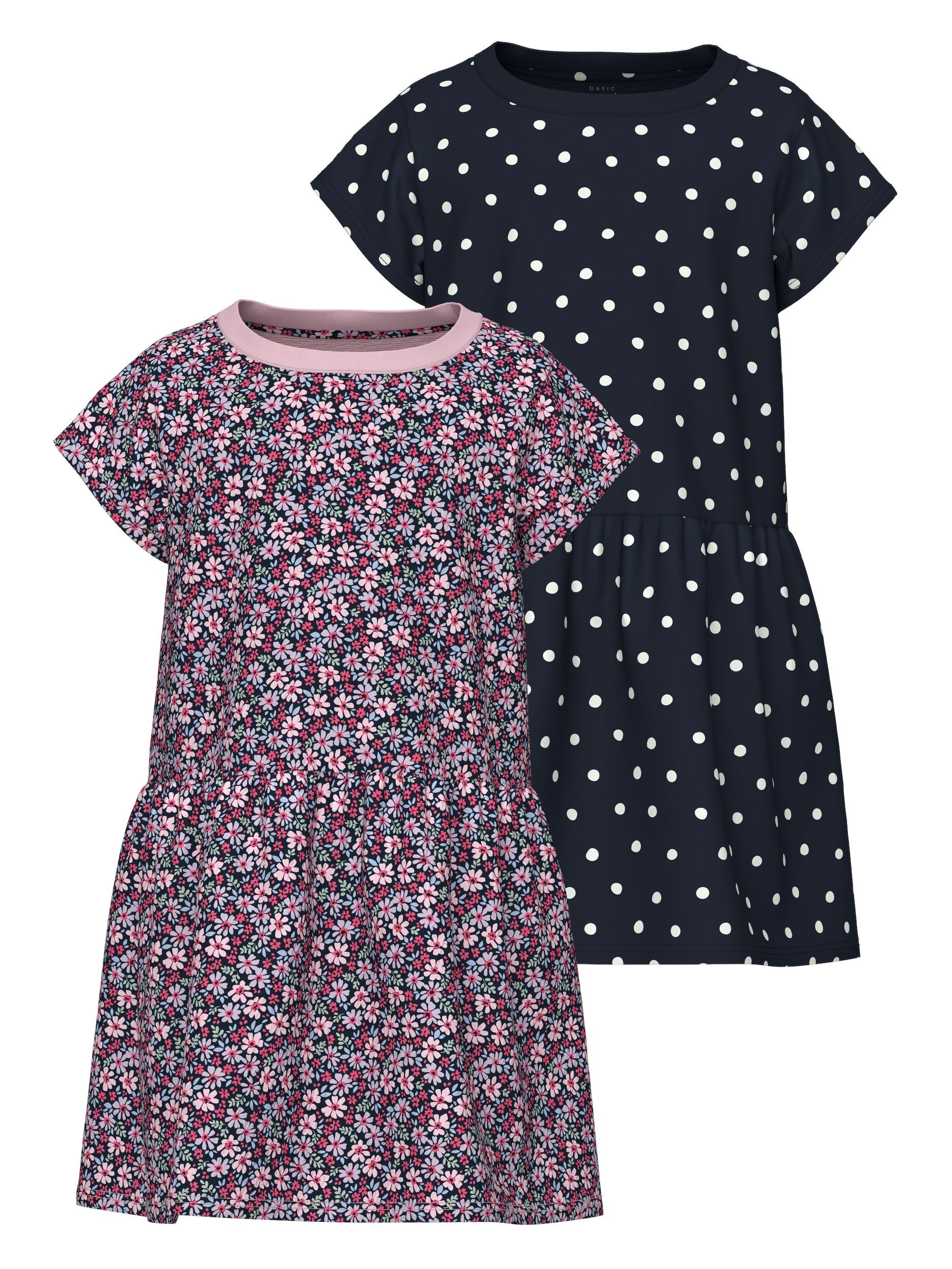 Name It Mini-jurk NMFVILINSE 2P CAPSL DRESS