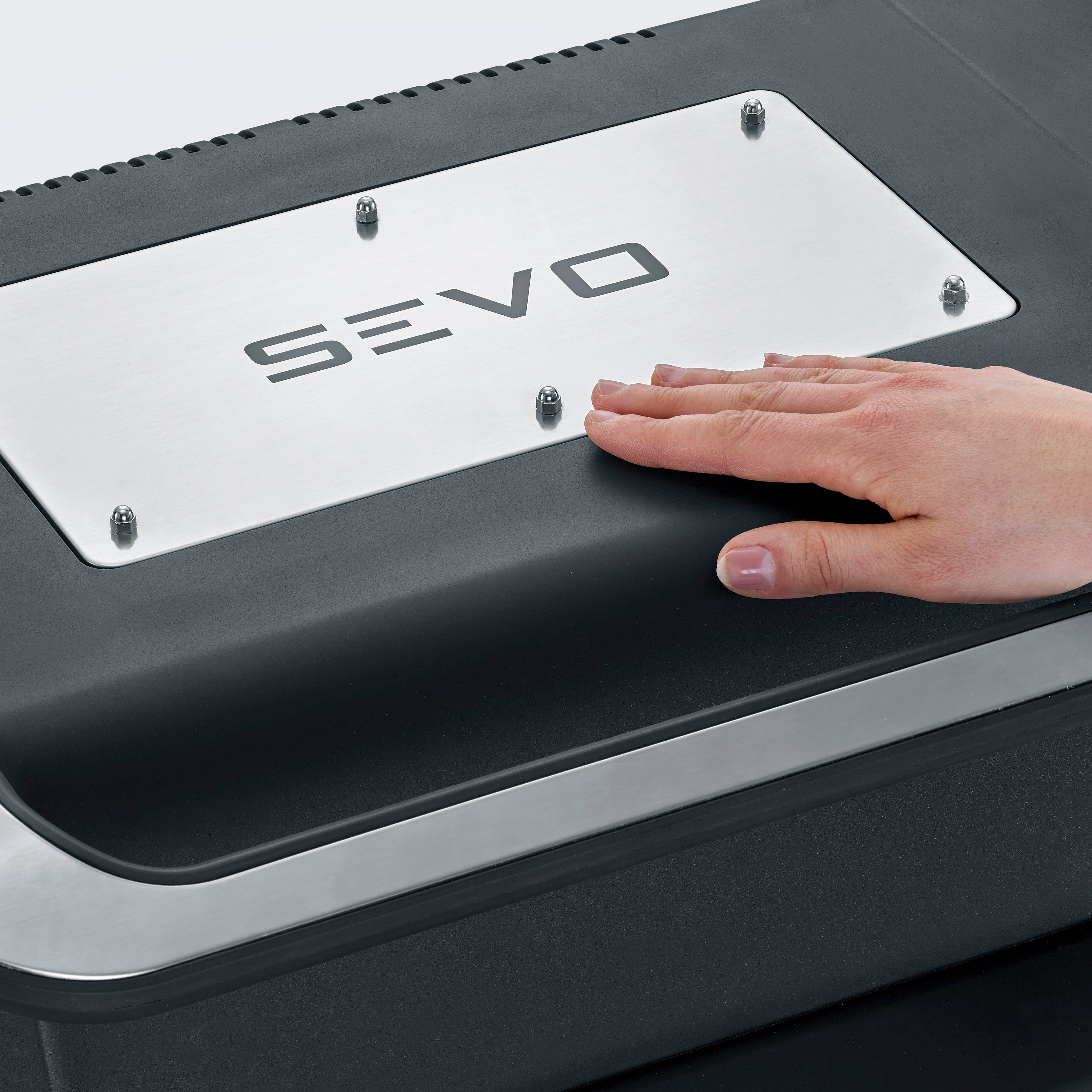 Severin Staande elektrische barbecue SEVO GTS PG 8107 snelle start, safe touch-oppervlak, ook als tafelgrill te gebruiken