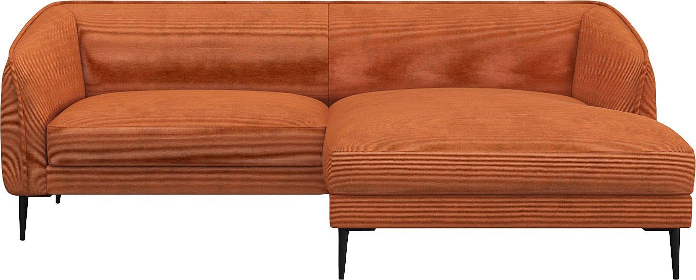 FLEXLUX Hoekbank Belle designbank, L-vorm, BxD 218x149 cm Scandinavisch design, in hoogwaardige afwerking, BxD 218x149 cm