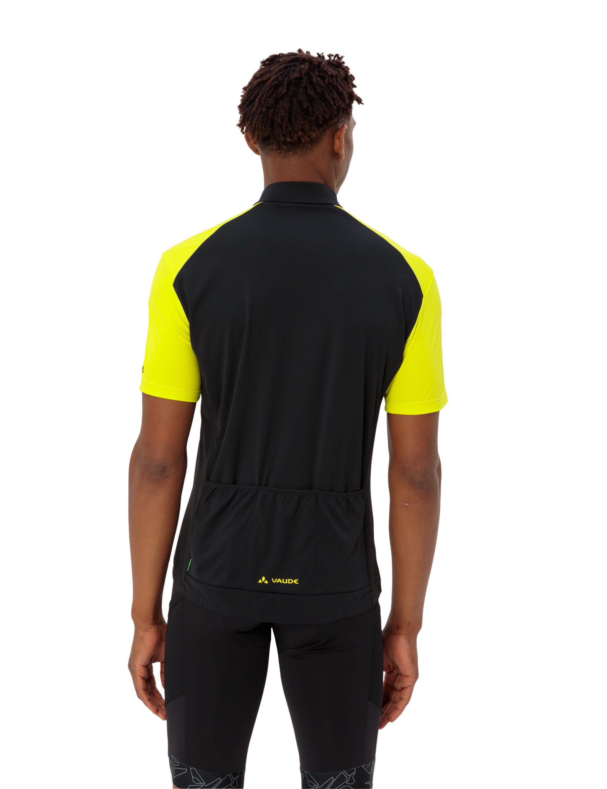 VAUDE Fietsshirt Men's Matera HZ Tricot Fiets shirt met 3 achterzakken (1-delig)