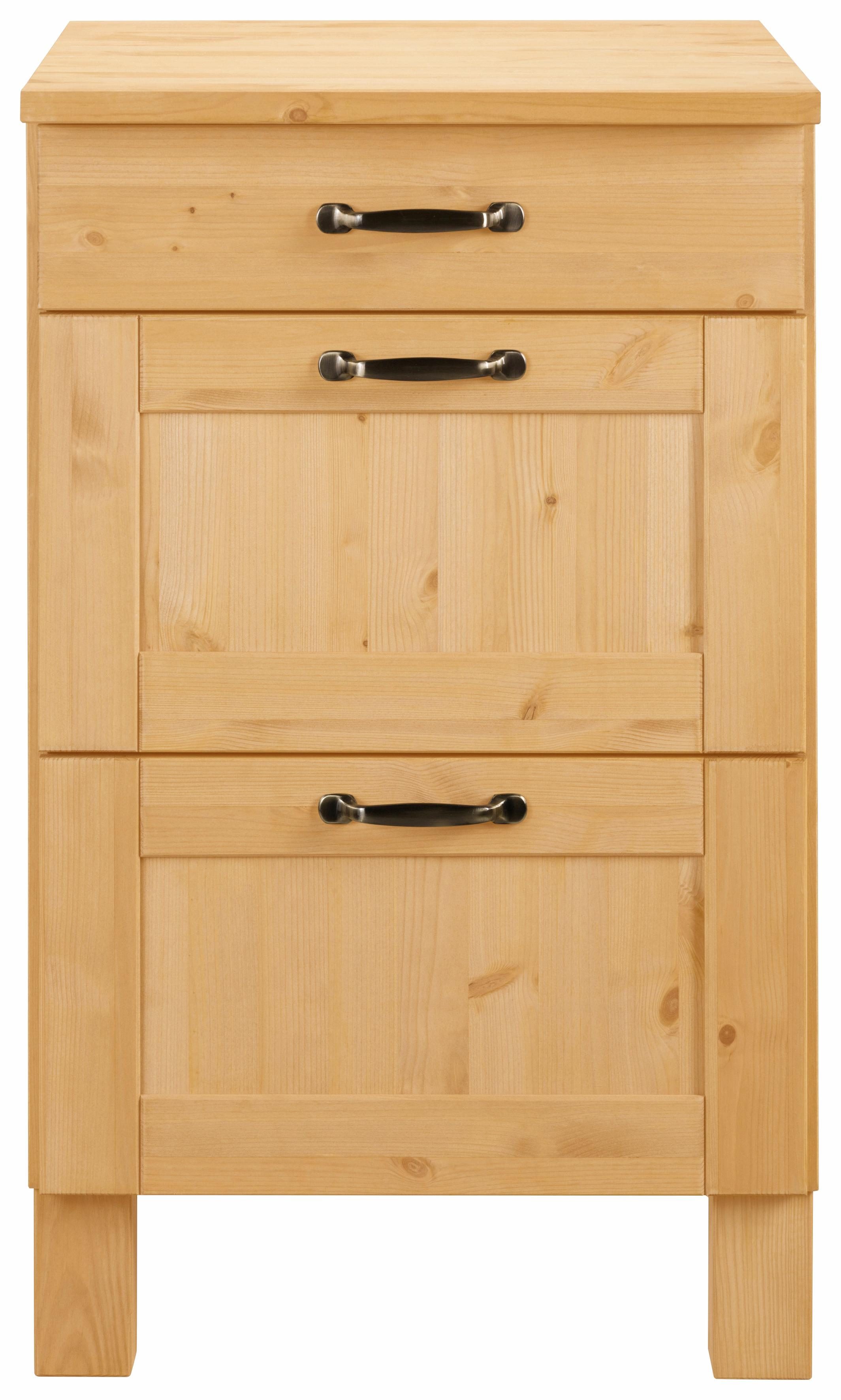 Home affaire Onderkast Alby Breedte 50 cm, 3 laden
