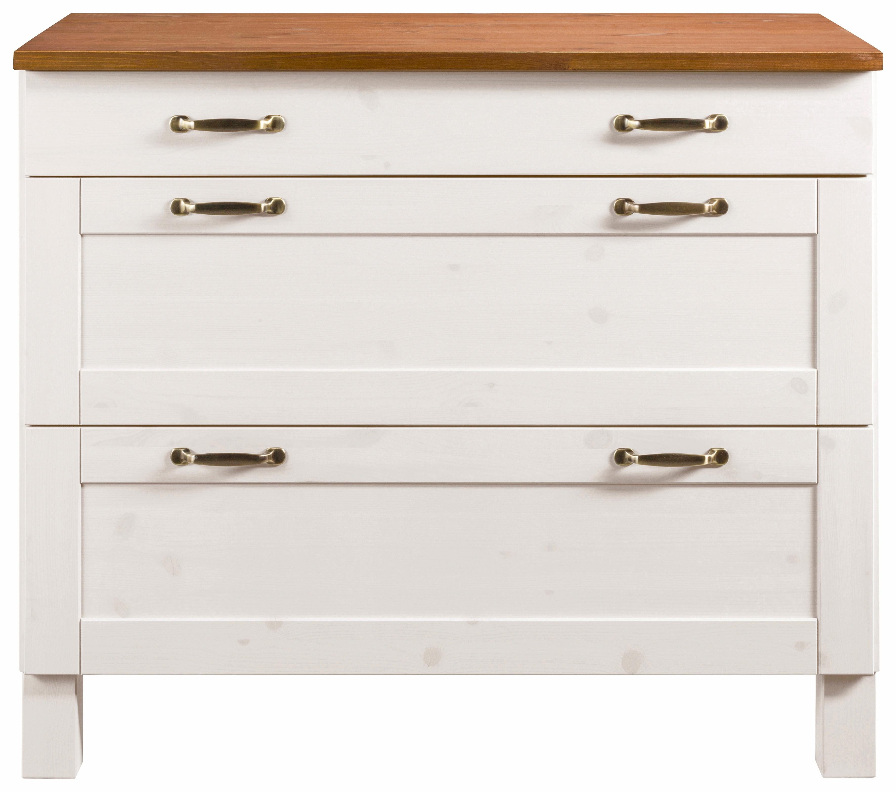 Home affaire Onderkast Alby Breedte 100 cm, 3 laden