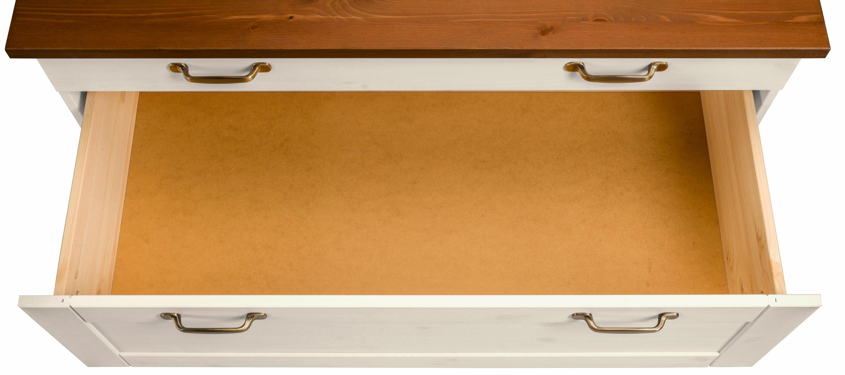 Home affaire Onderkast Alby Breedte 100 cm, 3 laden