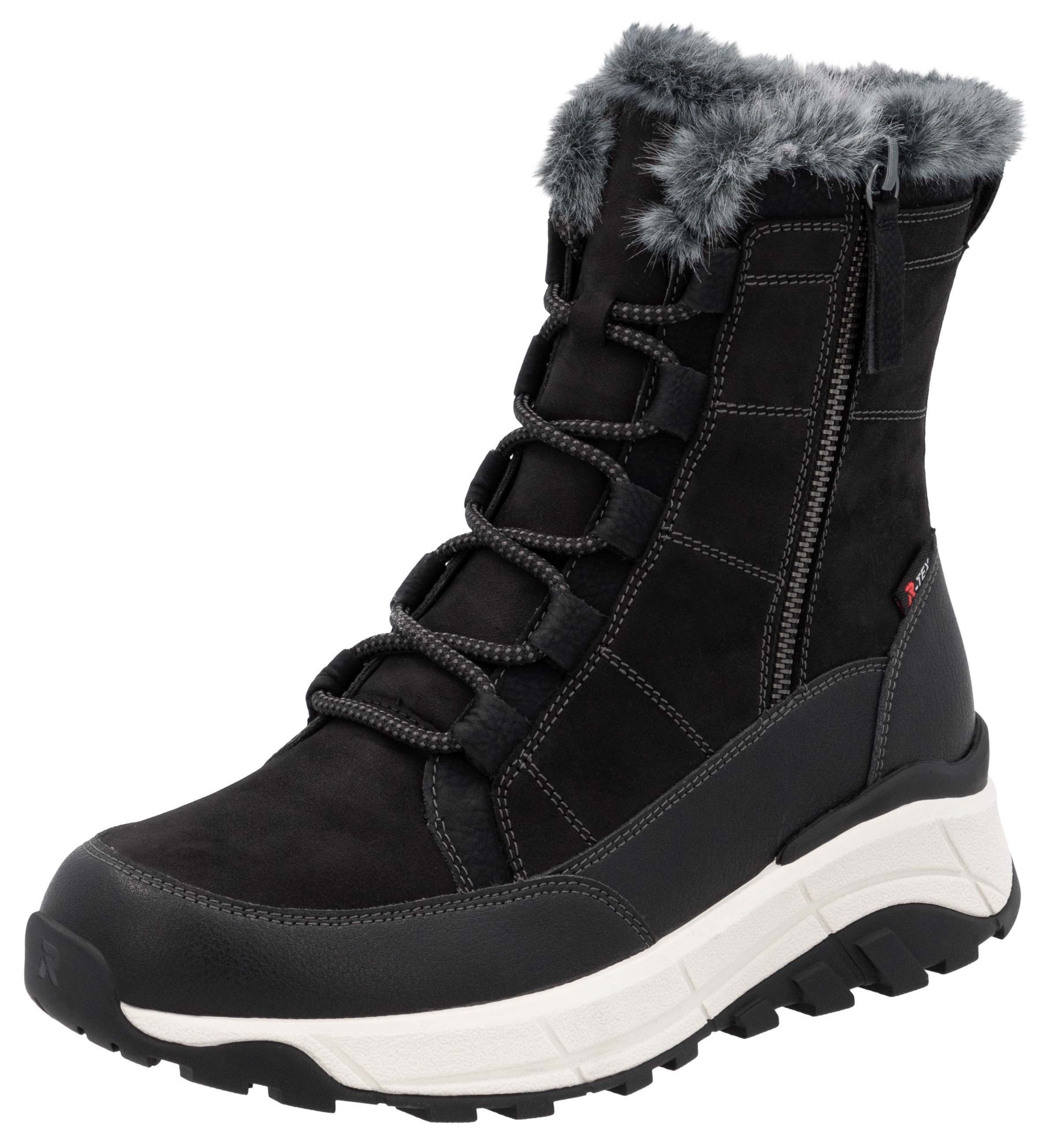 Rieker EVOLUTION Winterlaarzen ankle boot, profile sole, with tex membrane for winter