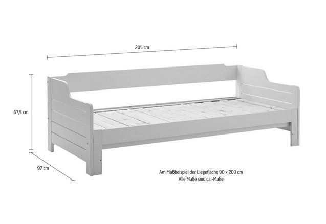 HOME AFFAIRE Bed in landhuisstijl HOME AFFAIRE Bed in landhuisstijl