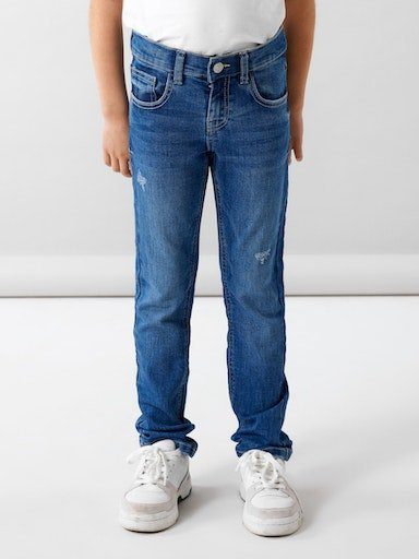 verkrijgbaar jeans OTTO SKINNY Skinny Name online JEANS It | 1191-IO Used-look NKFPOLLY NOOS fit