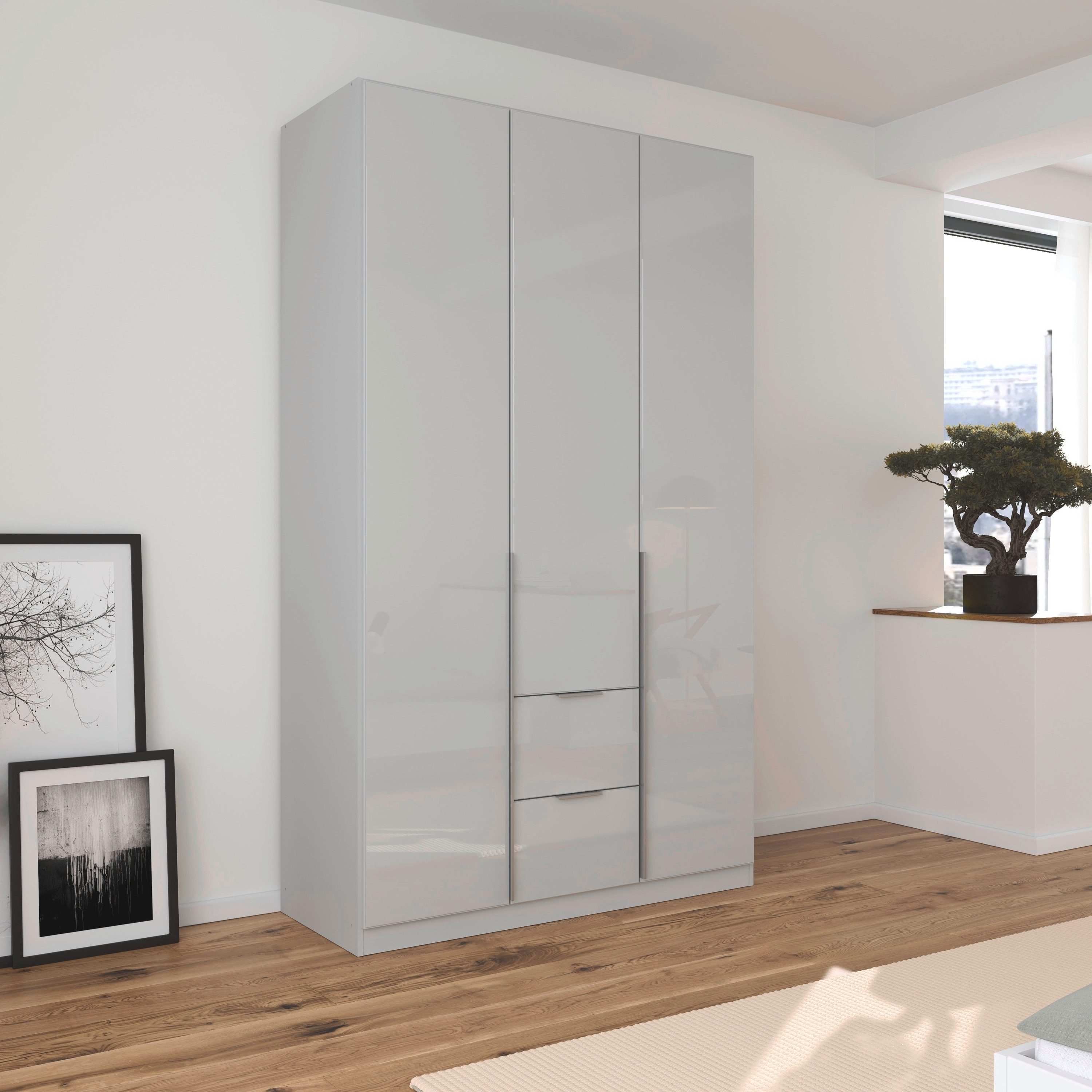 rauch Draaideurkast Kledingkasten kast garderobe AGORDO met glazen front