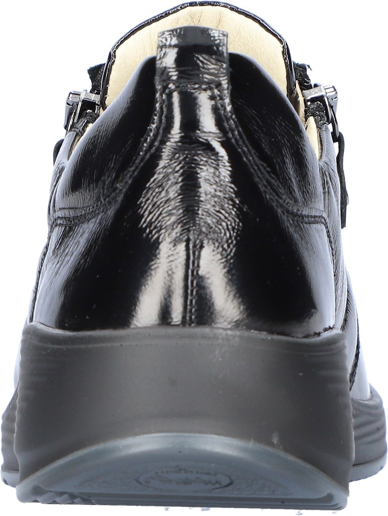 Waldläufer Sneakers Kalea comfortabele schoen, lage schoen, veterschoen met rits, k-breedte