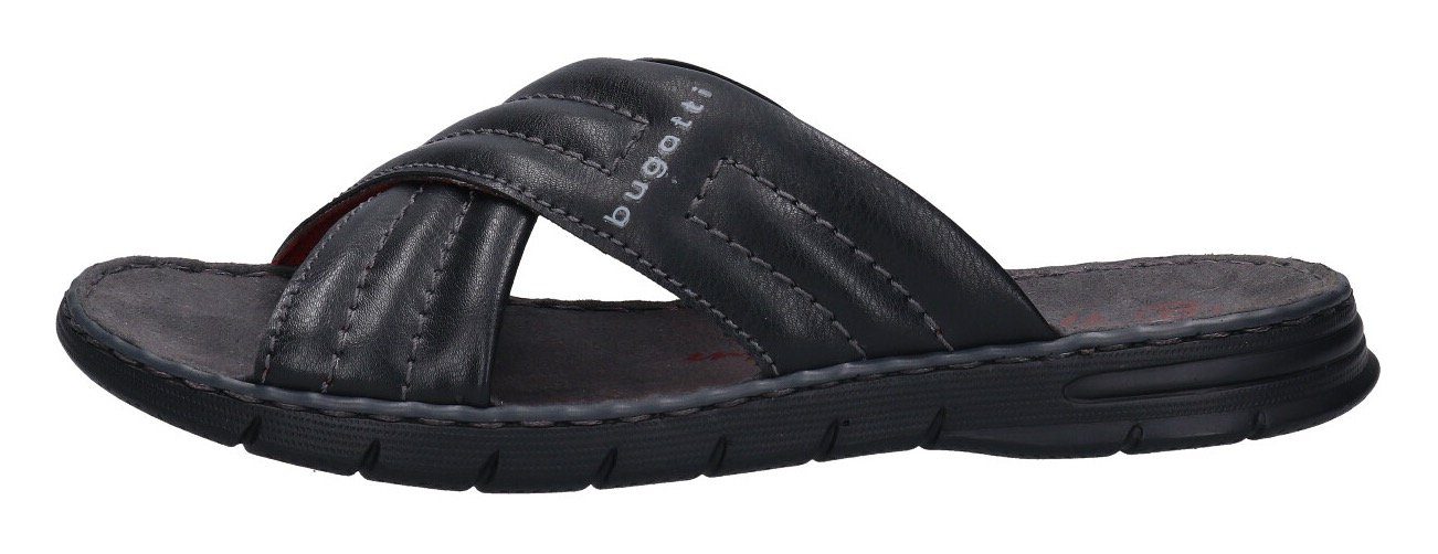 Bugatti Slippers met een logo-opschrift