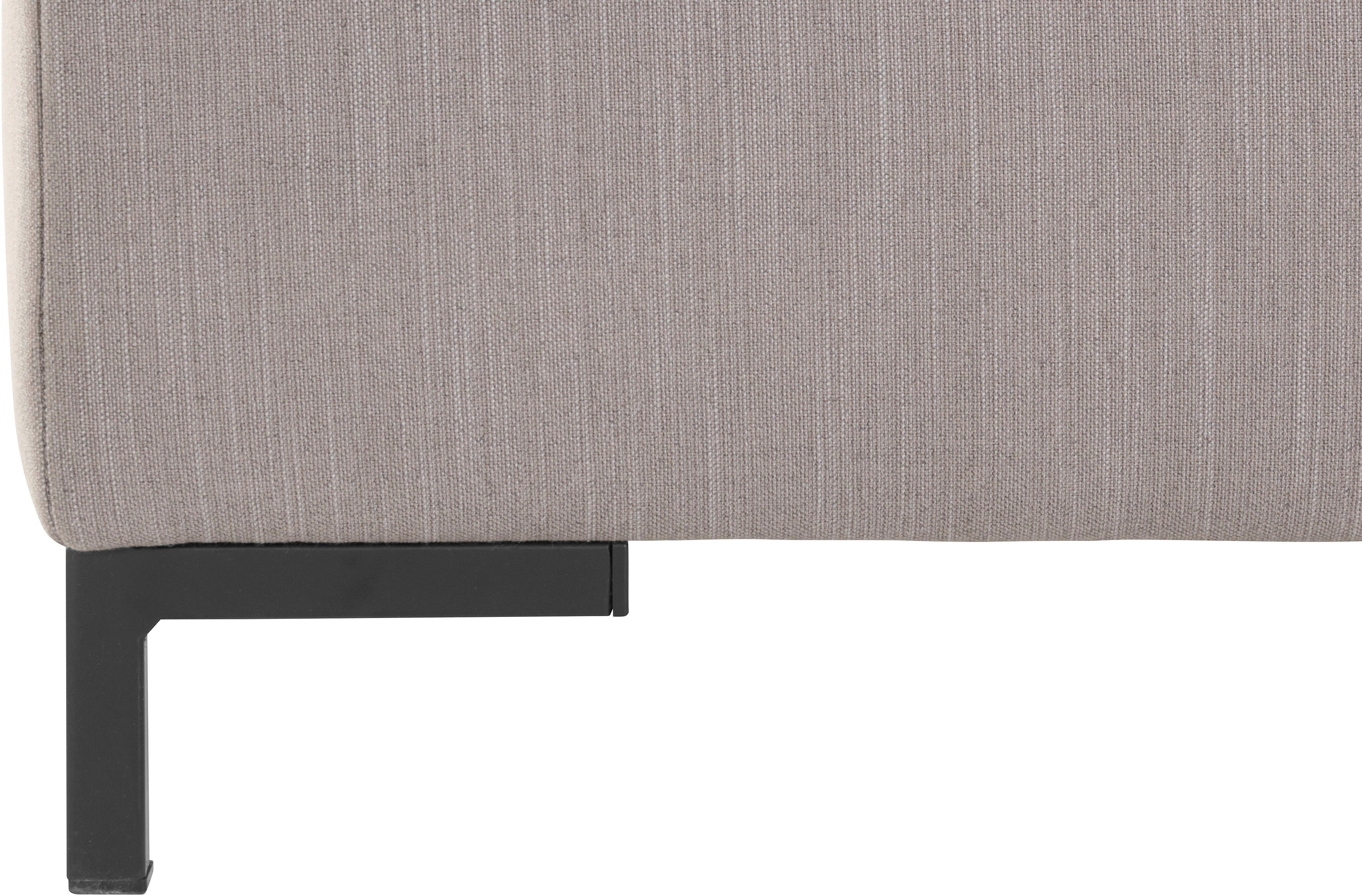 OTTO products Hocker Grazzo hoogwaardige stoffen van gerecycled materiaal, stiksels op de zitting
