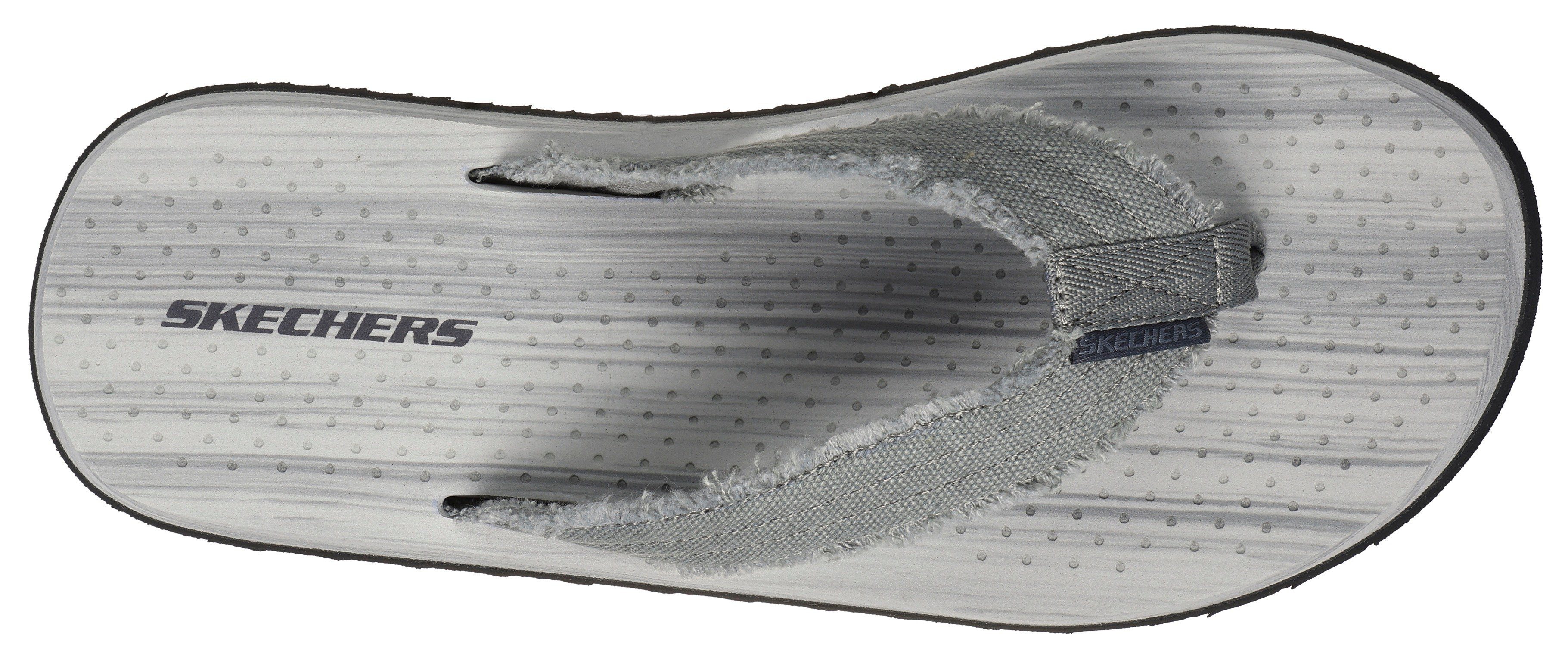 Skechers Teenslippers TANTRIC-FRITZ zomerschoen, slippers, badschoen, zwemschip, met zachte tussenstuk voor de tenen