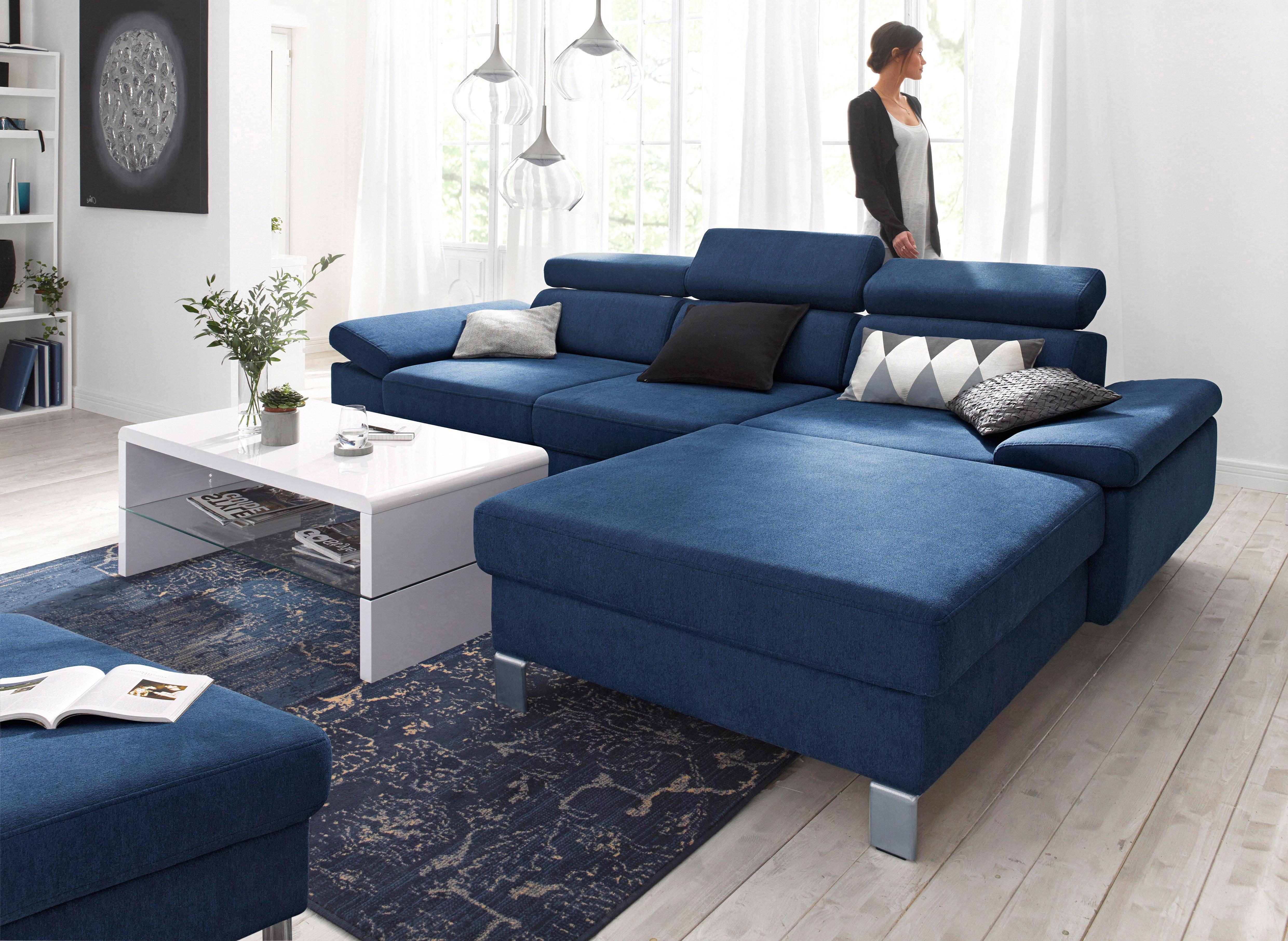 Paroli Salontafel met helder glazen legbord