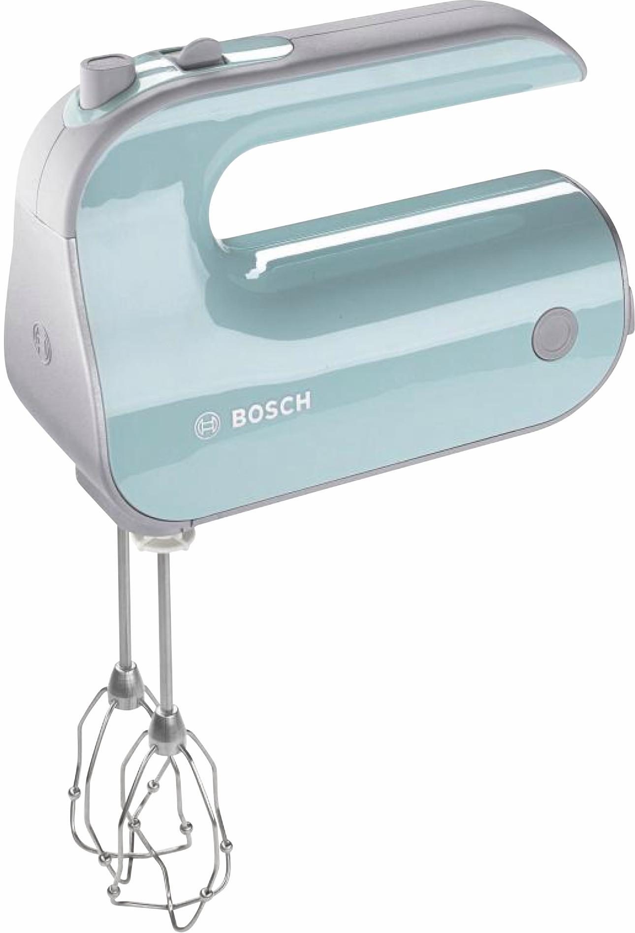 BOSCH Handmixer Styline MFQ40302, Edelst. Mixstaaf/knethaken, 5 standen, turquoise