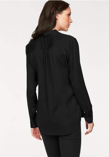 BRUNO BANANI blouse met kraagstrik BRUNO BANANI blouse met kraagstrik