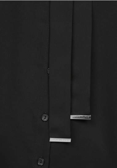 BRUNO BANANI blouse met kraagstrik BRUNO BANANI blouse met kraagstrik