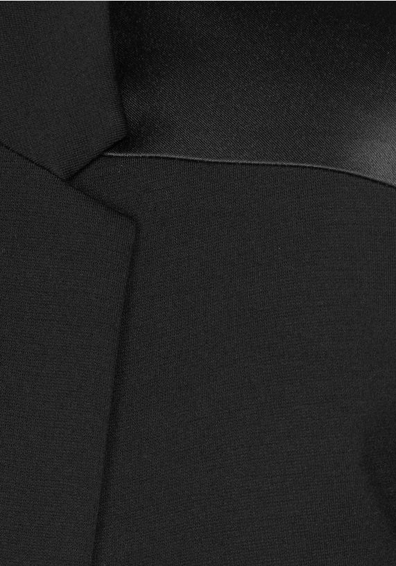 BRUNO BANANI Blazer met details van satijn BRUNO BANANI Blazer met details van satijn