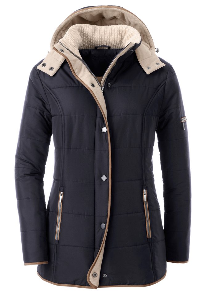 Otto - Collection L. NU 15% KORTING: Jas met afritsbare capuchon