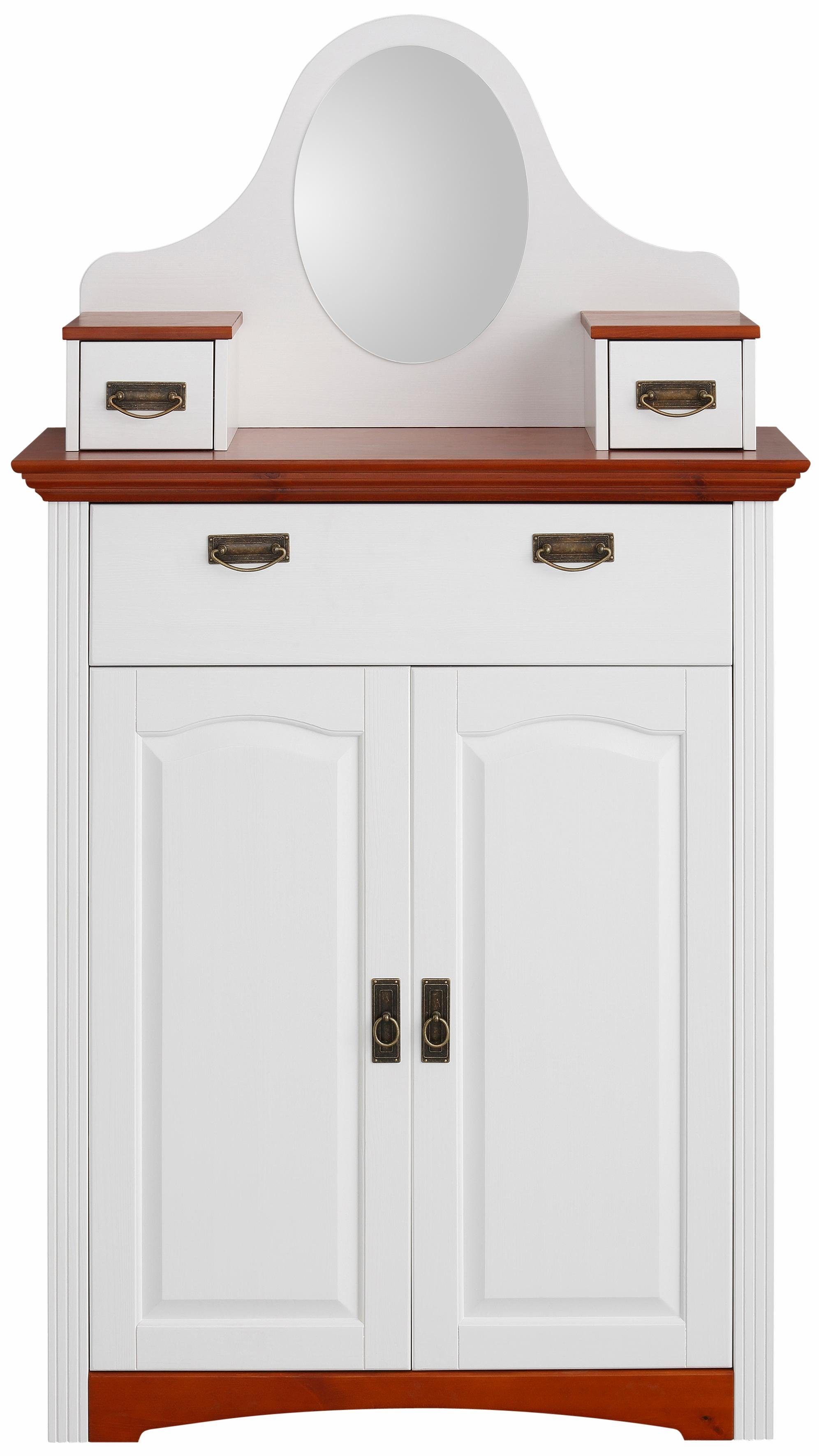 Home affaire Kast met laden en deuren Konrad Breedte 94 cm, van massief, FSC®-gecertificeerd dennenhout
